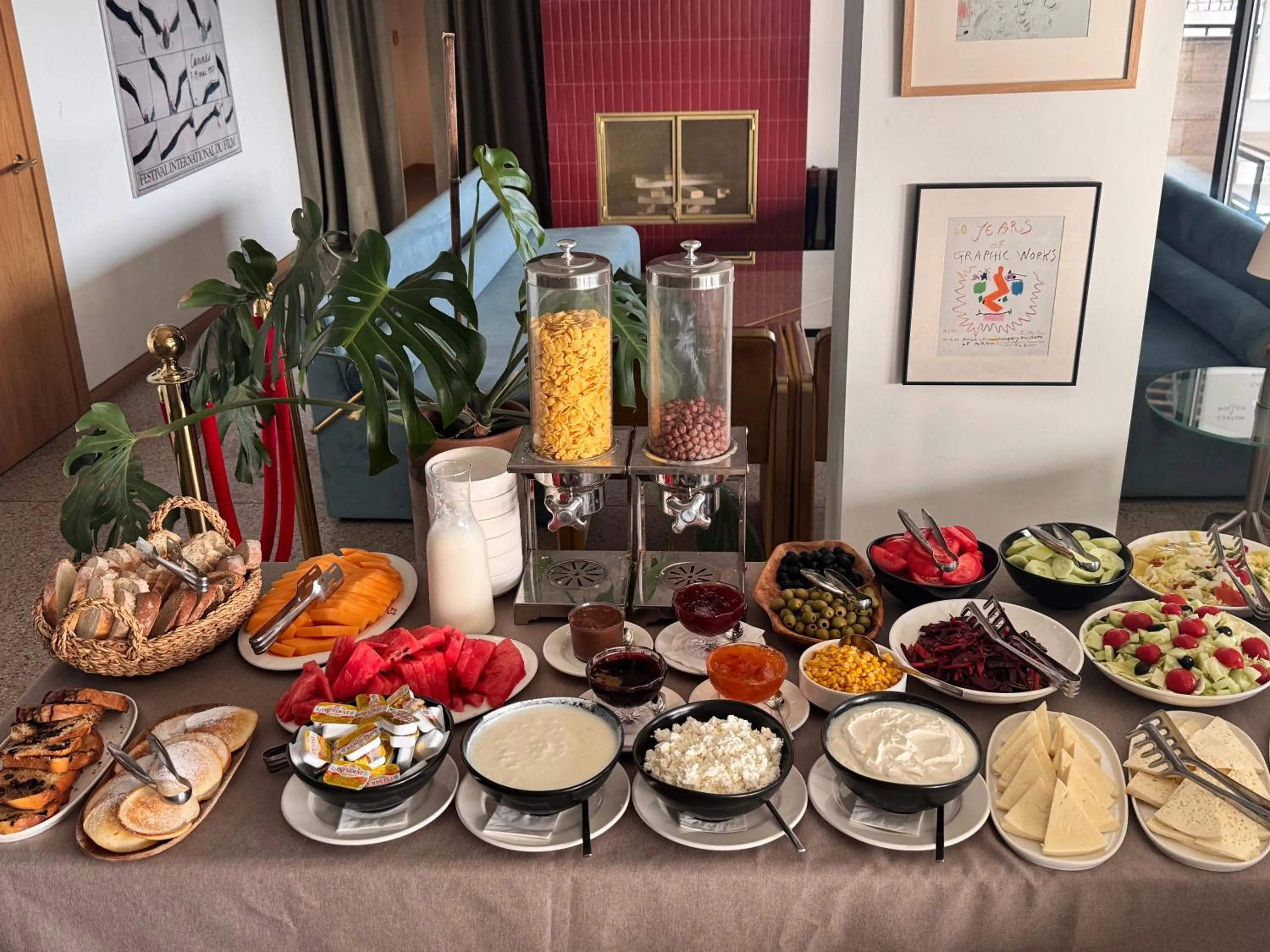 Breakfast in Castor & Pollux Hotel