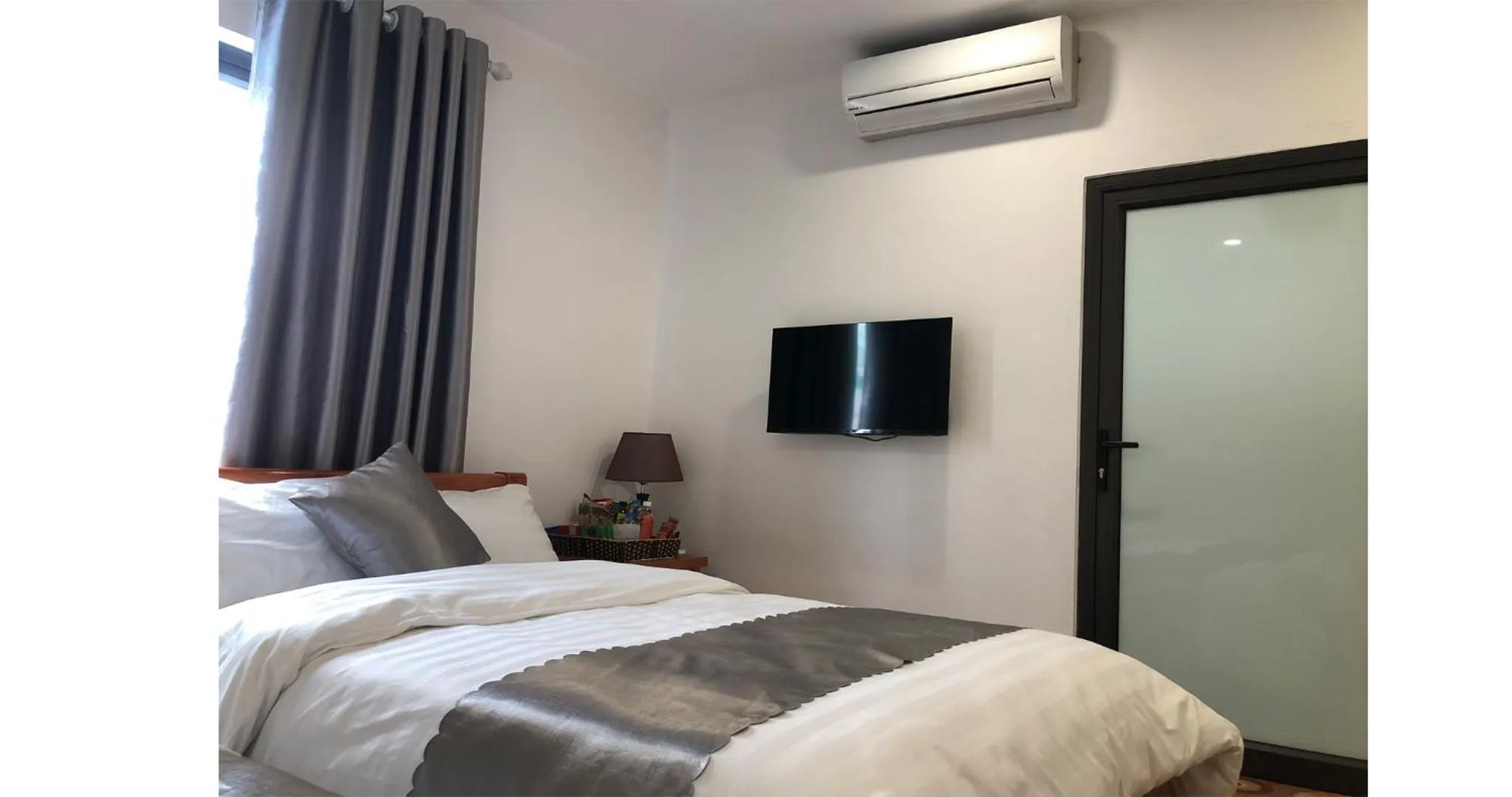 Bed in Happy House Moc Chau