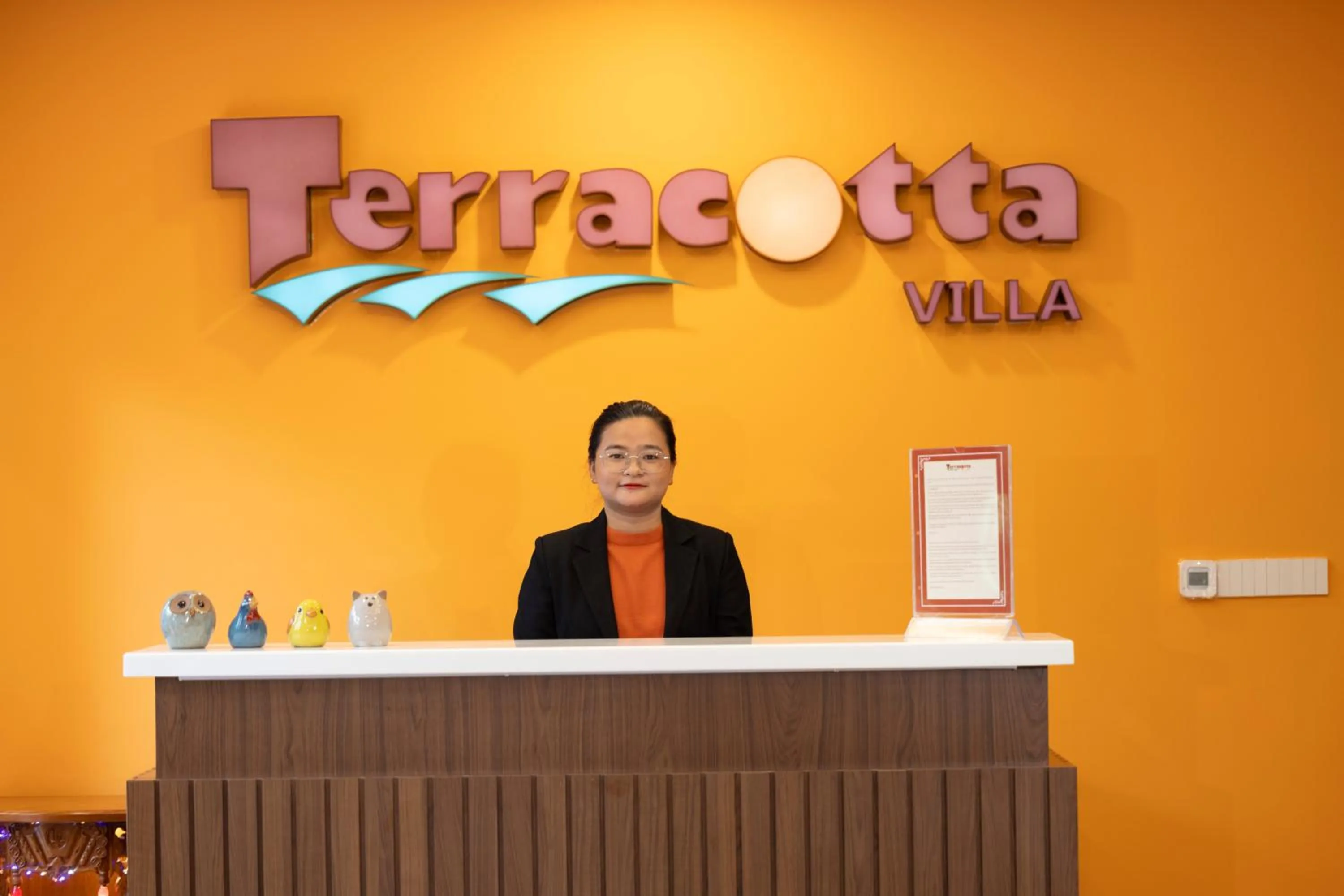 Lobby or reception in Terracotta Villa Saigon