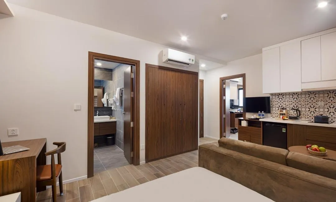 Bedroom, Bed in Terracotta Villa Saigon