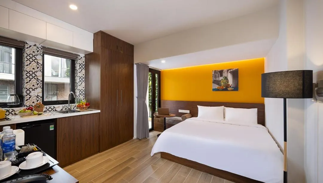 Bedroom, Bed in Terracotta Villa Saigon