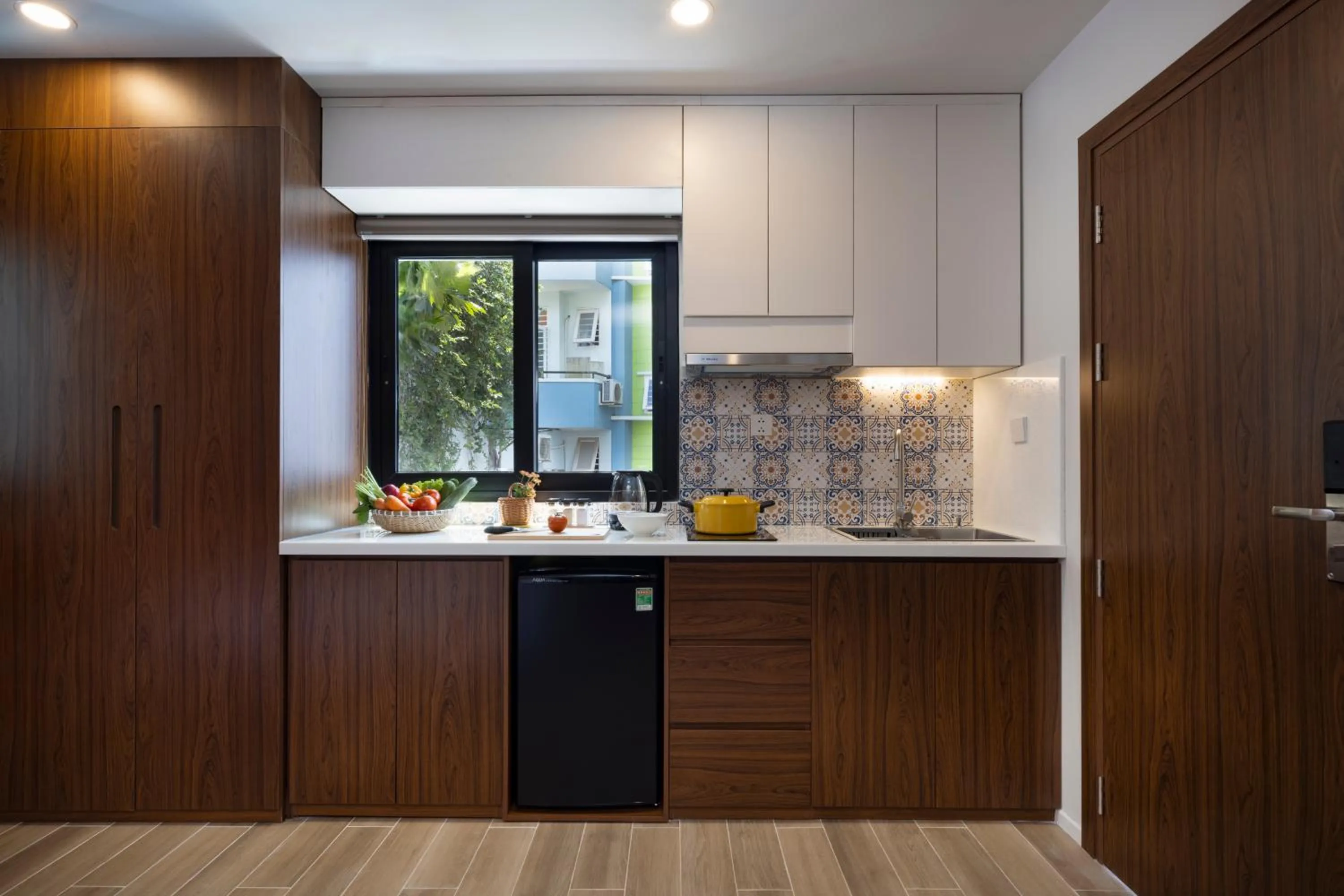 stove in Terracotta Villa Saigon