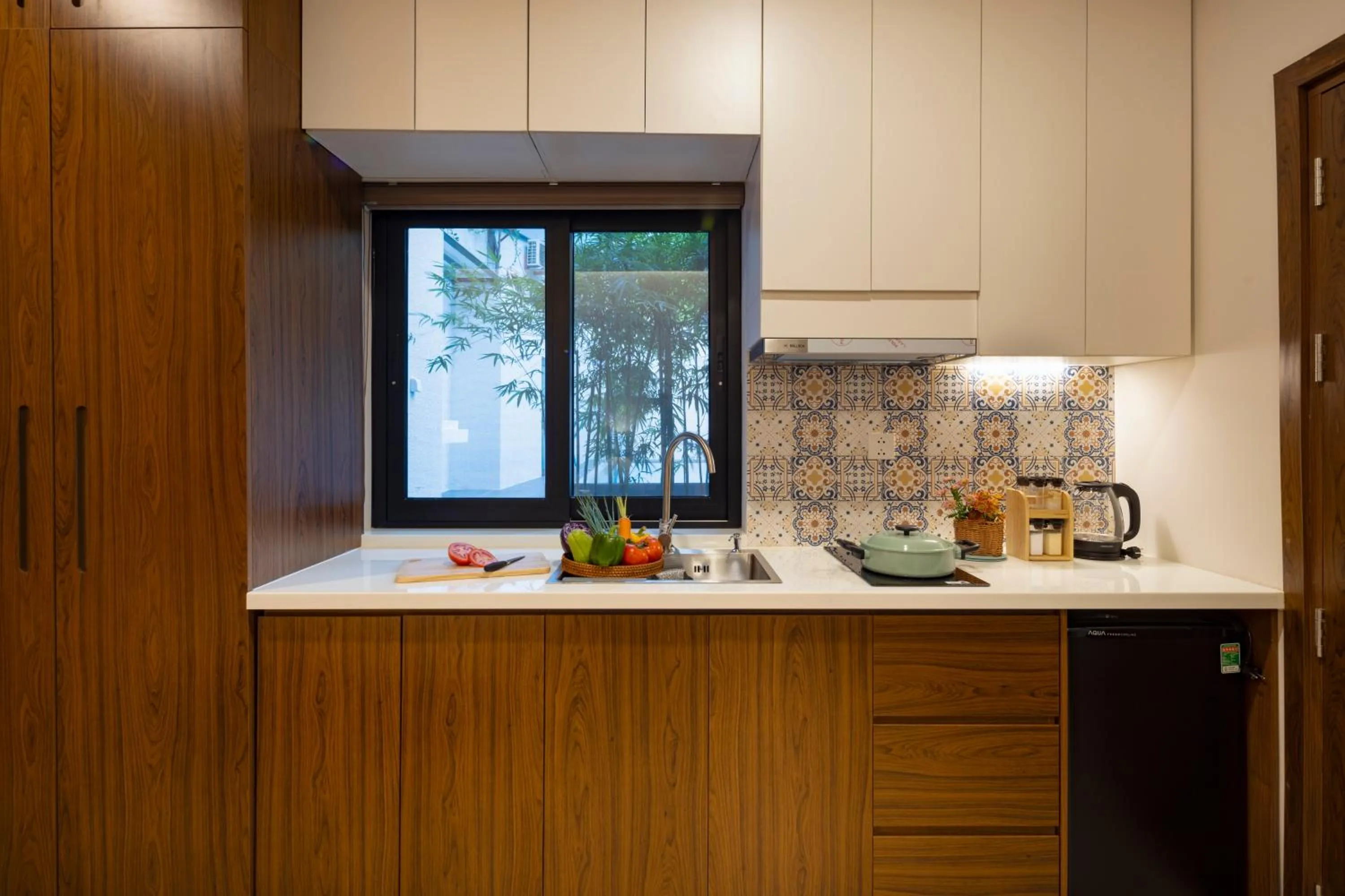 Kitchen or kitchenette in Terracotta Villa Saigon