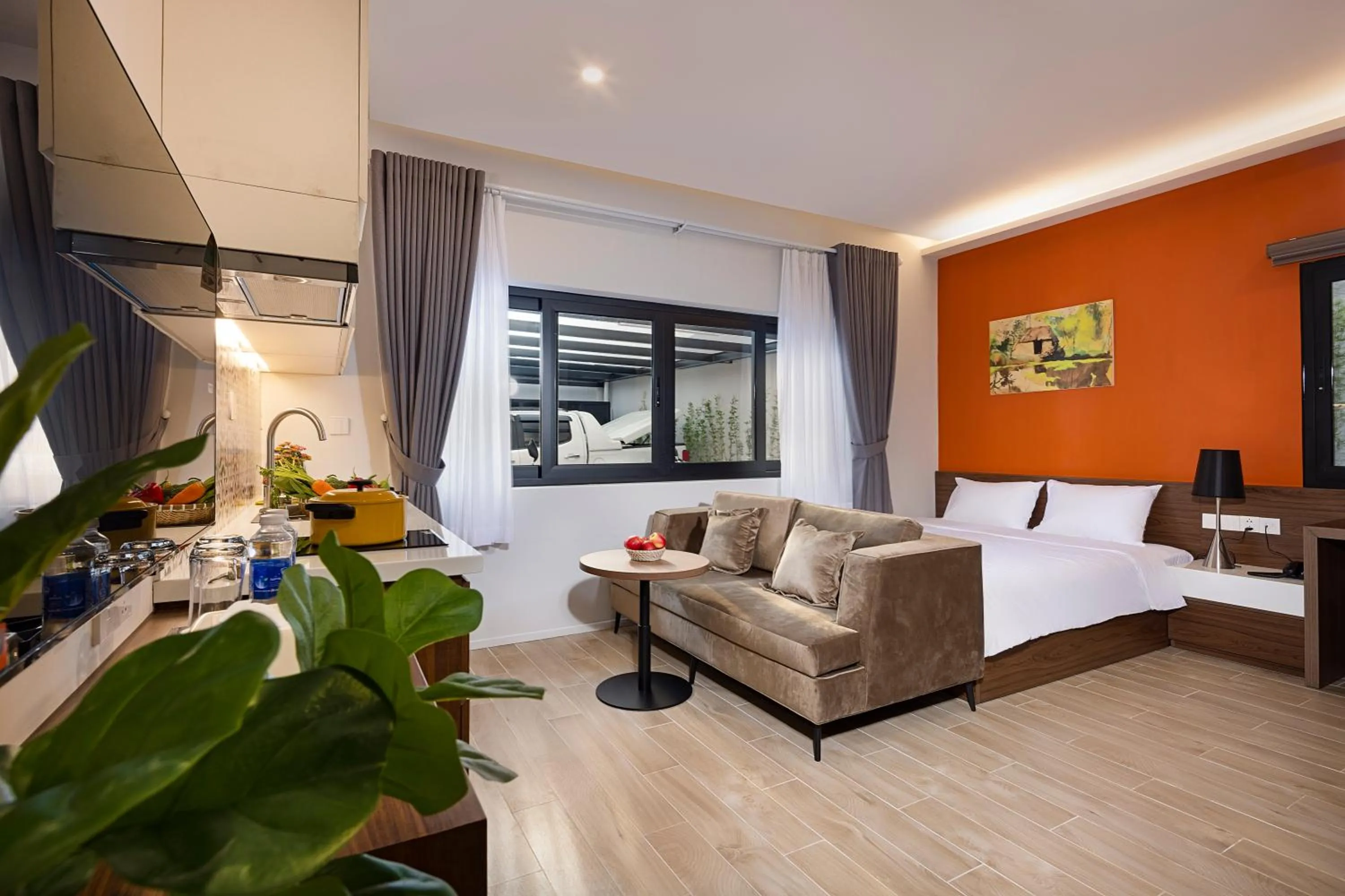 Bedroom, Bed in Terracotta Villa Saigon