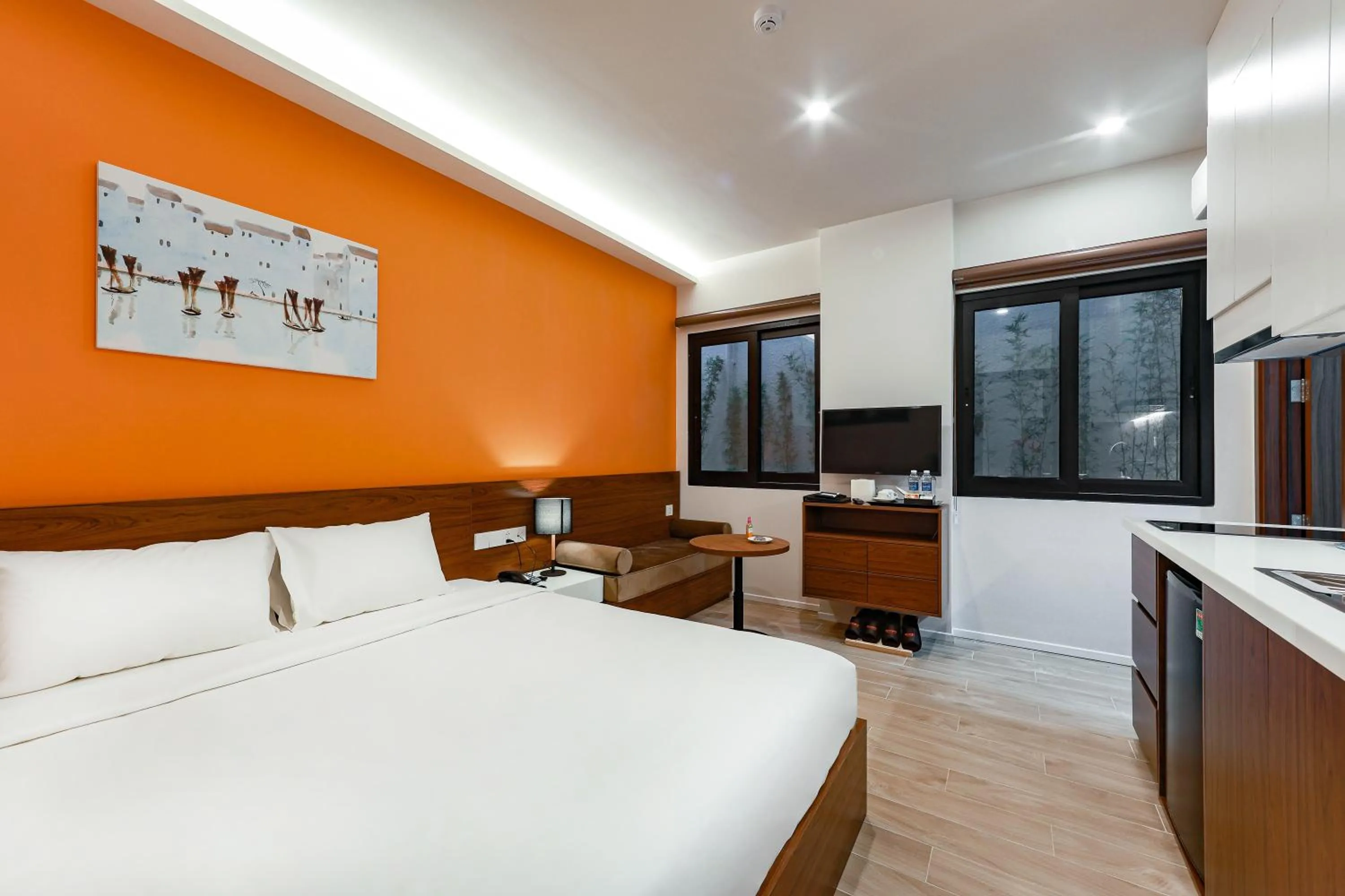 Bedroom, Bed in Terracotta Villa Saigon