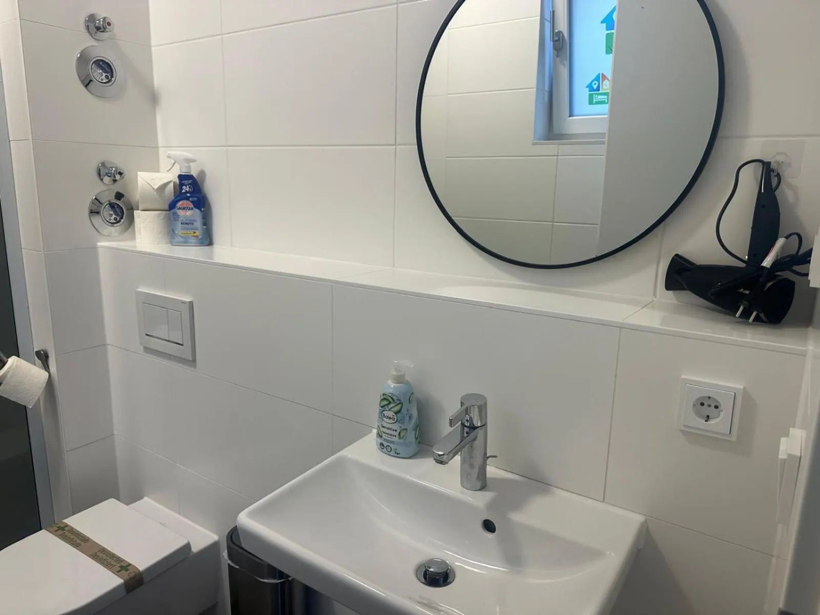 Bathroom in Ferienwohnung im Hamburger Straße-4