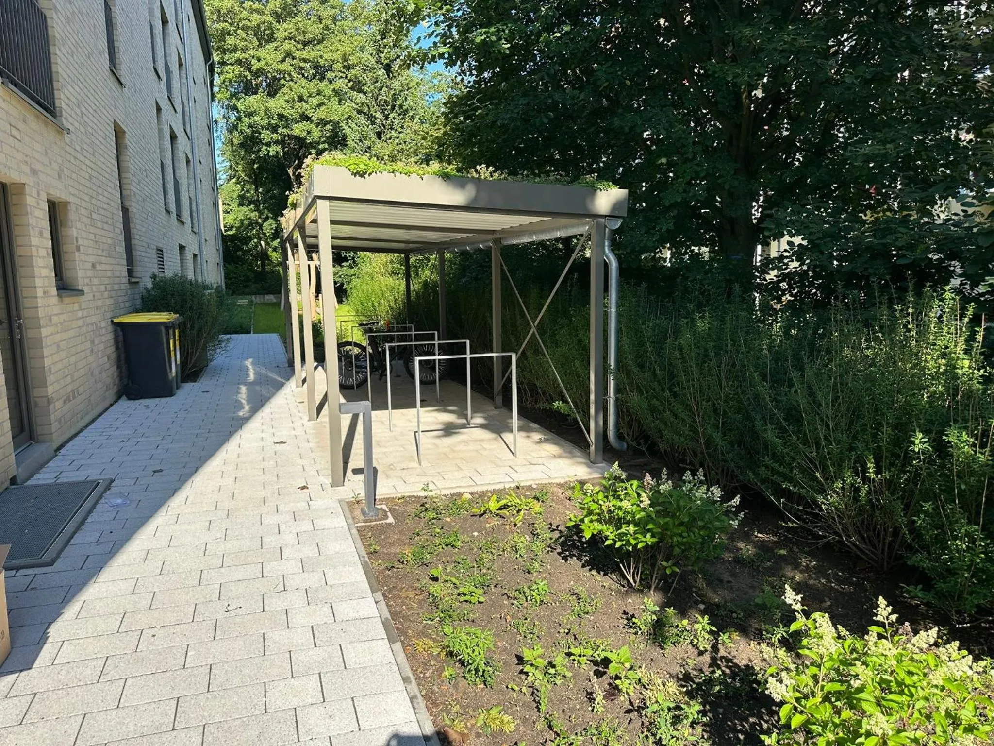 Garden in Ferienwohnung im Hamburger Straße-4