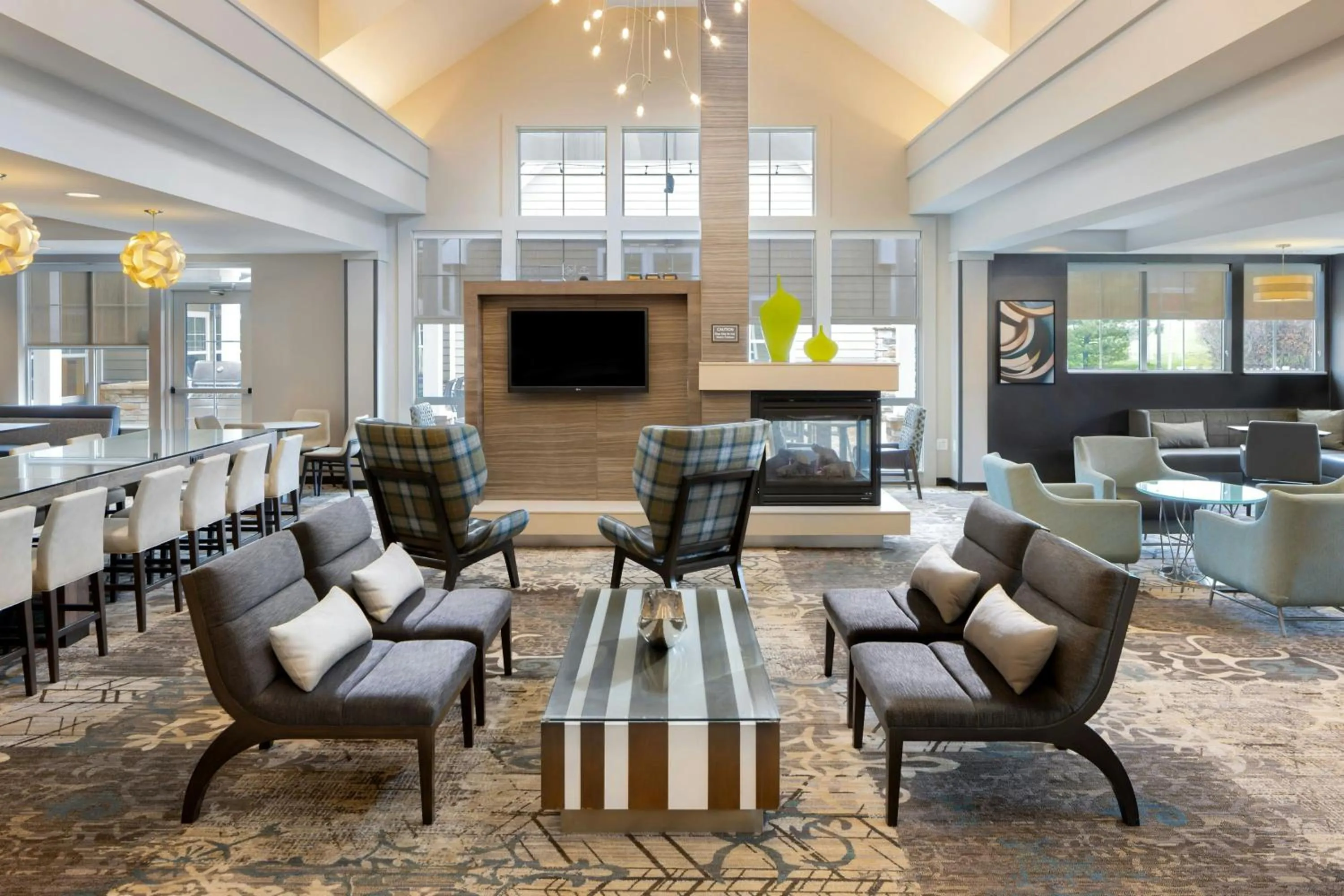 Lobby or reception in Residence Inn by Marriott Albany Clifton Park