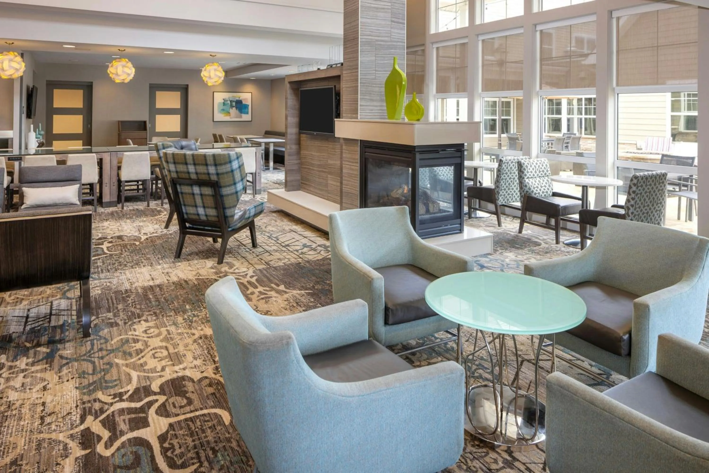 Lobby or reception in Residence Inn by Marriott Albany Clifton Park