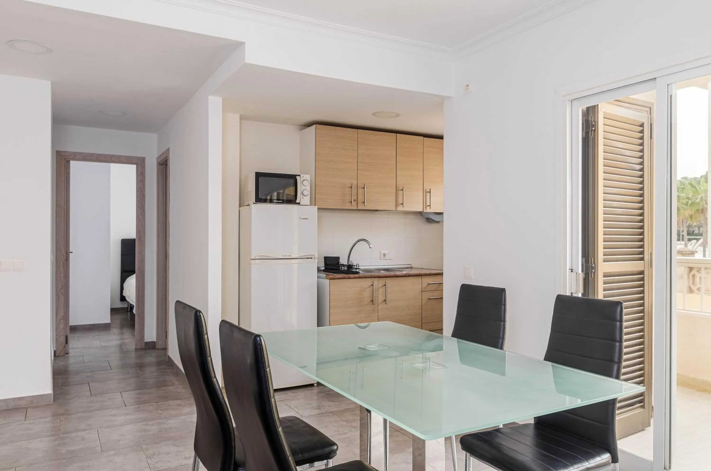 Kitchen or kitchenette in Acapulco Apartments