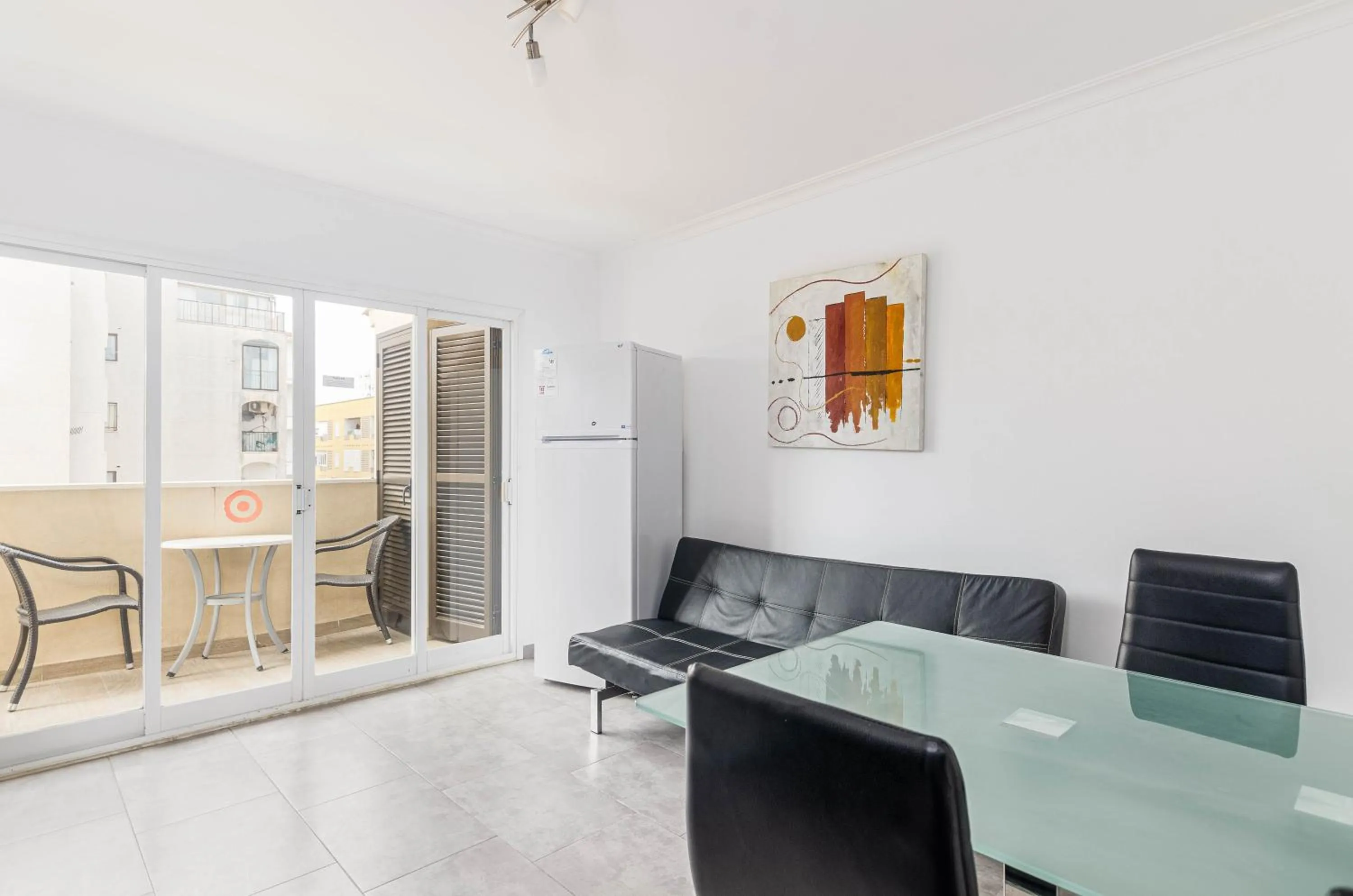 Living room in Acapulco Apartments