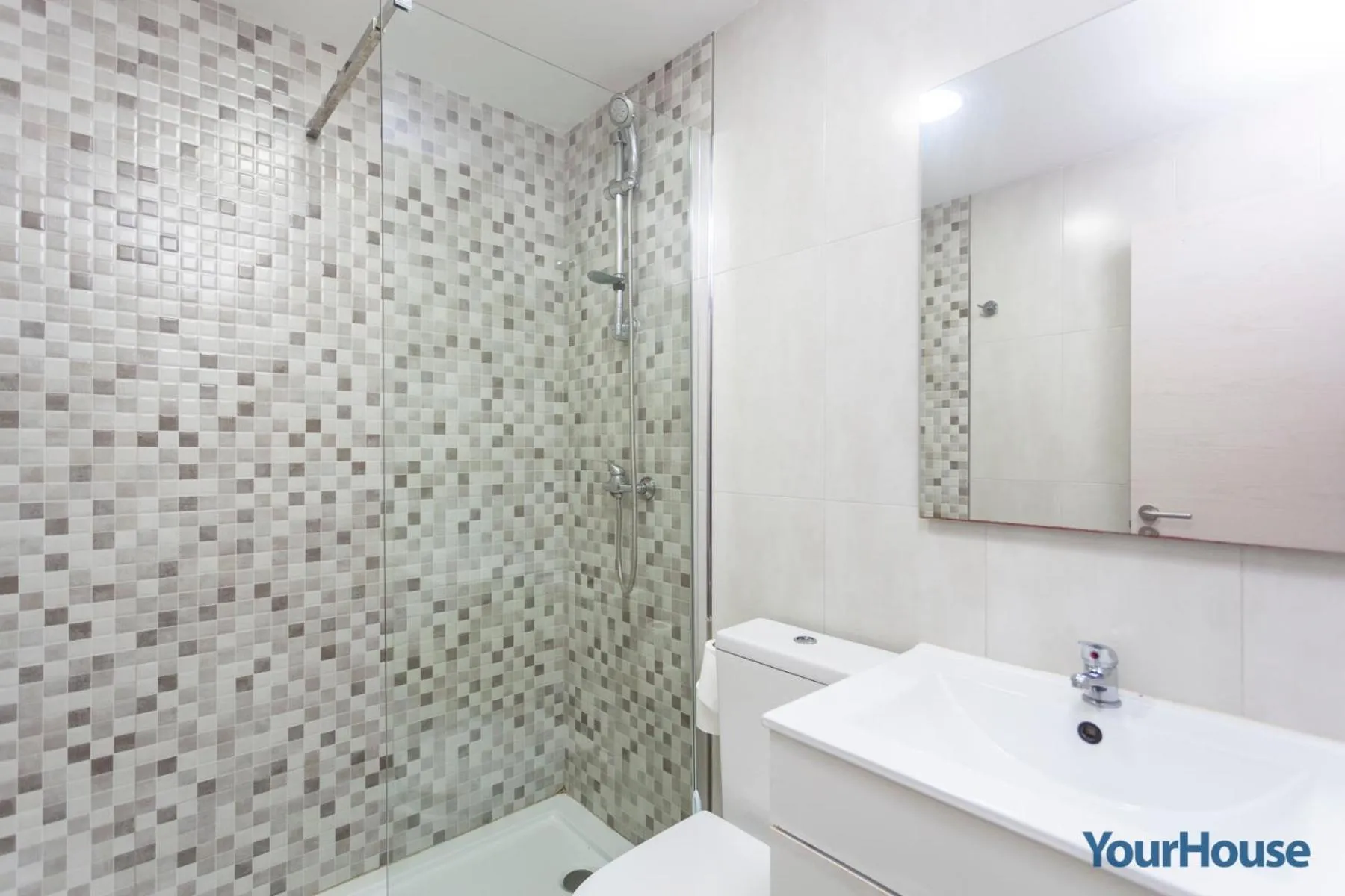 Bathroom in Acapulco Apartments