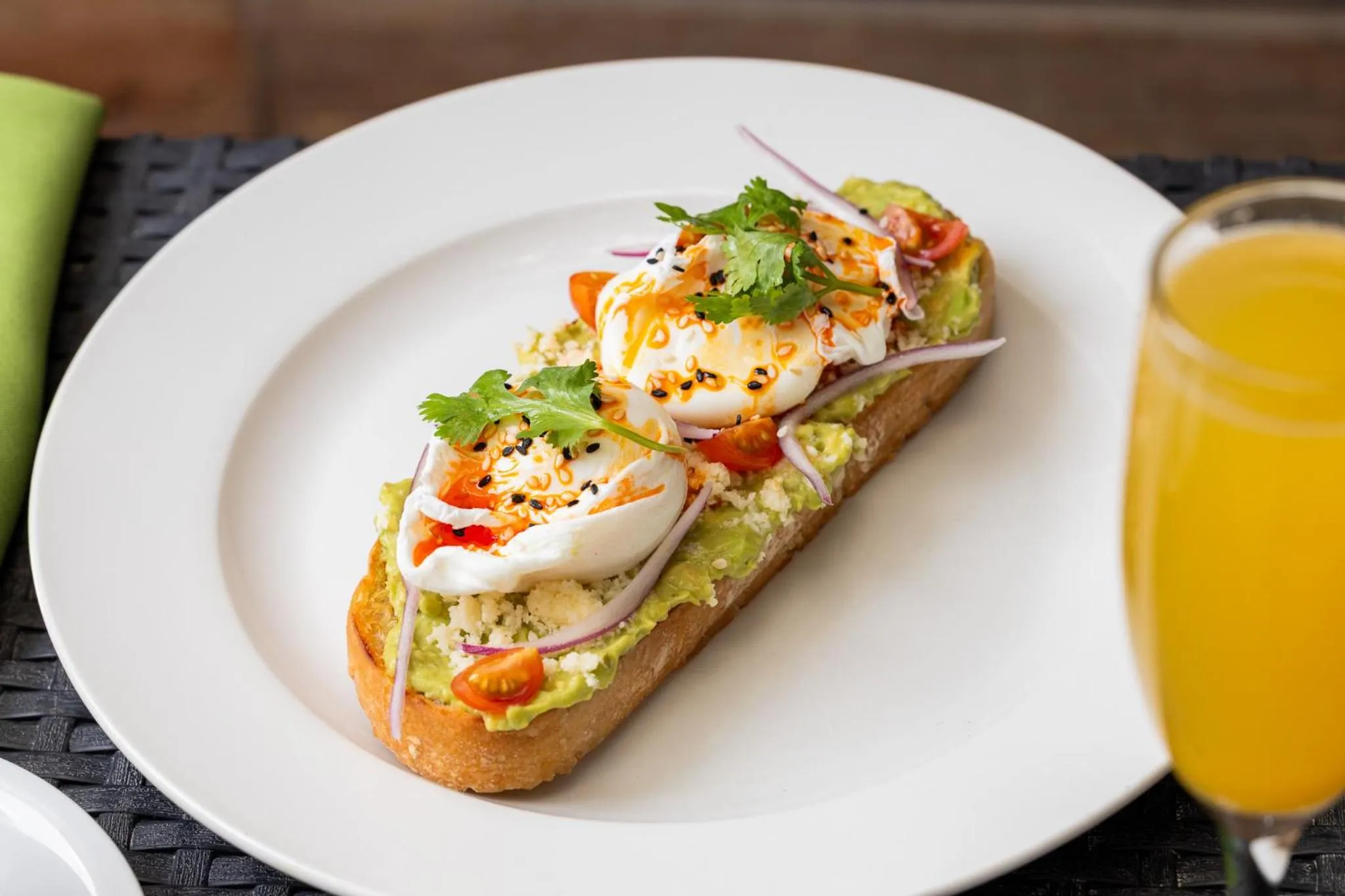 Food and drinks in Bananas On The Beach