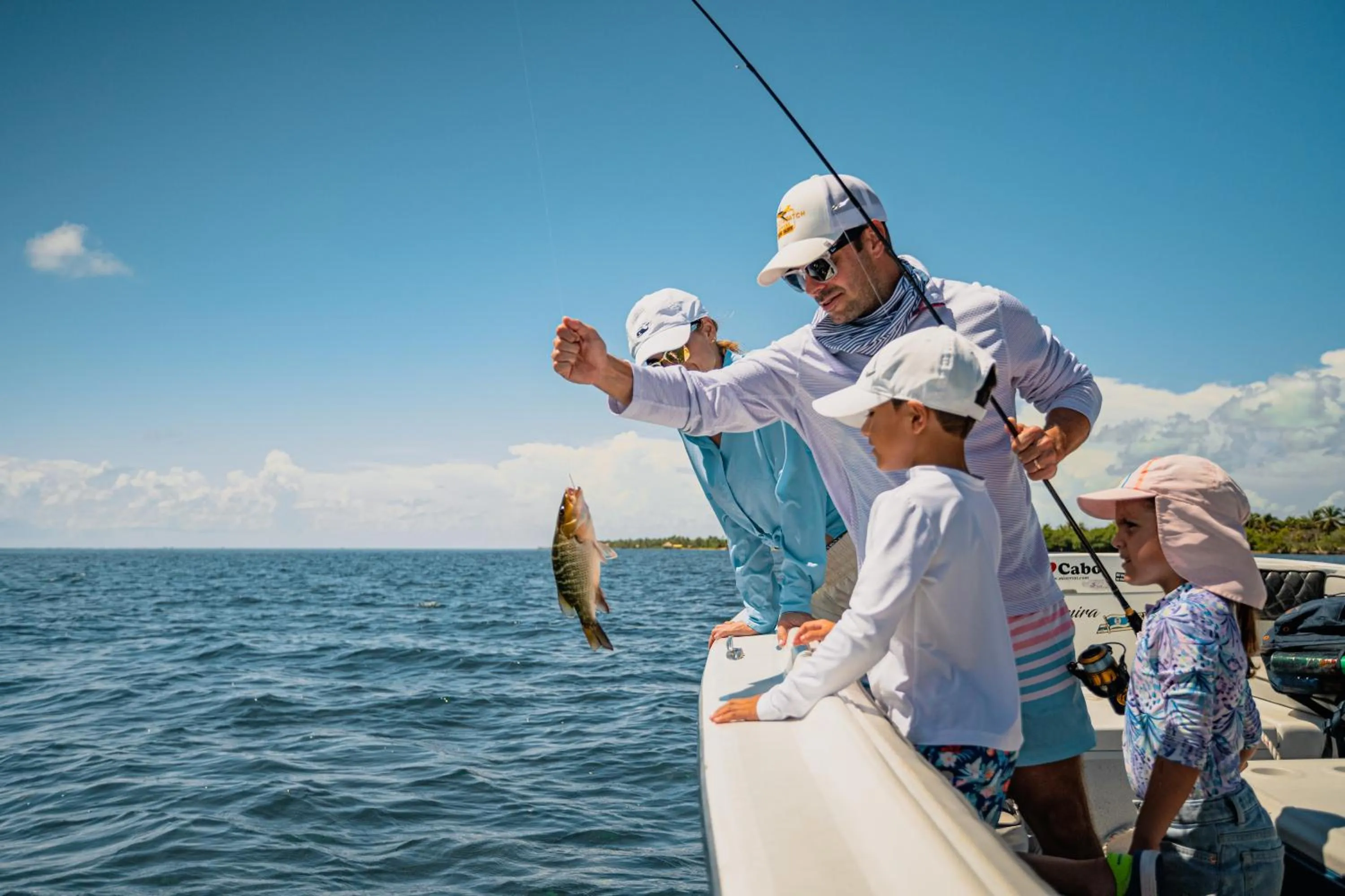 Fishing in Bananas On The Beach