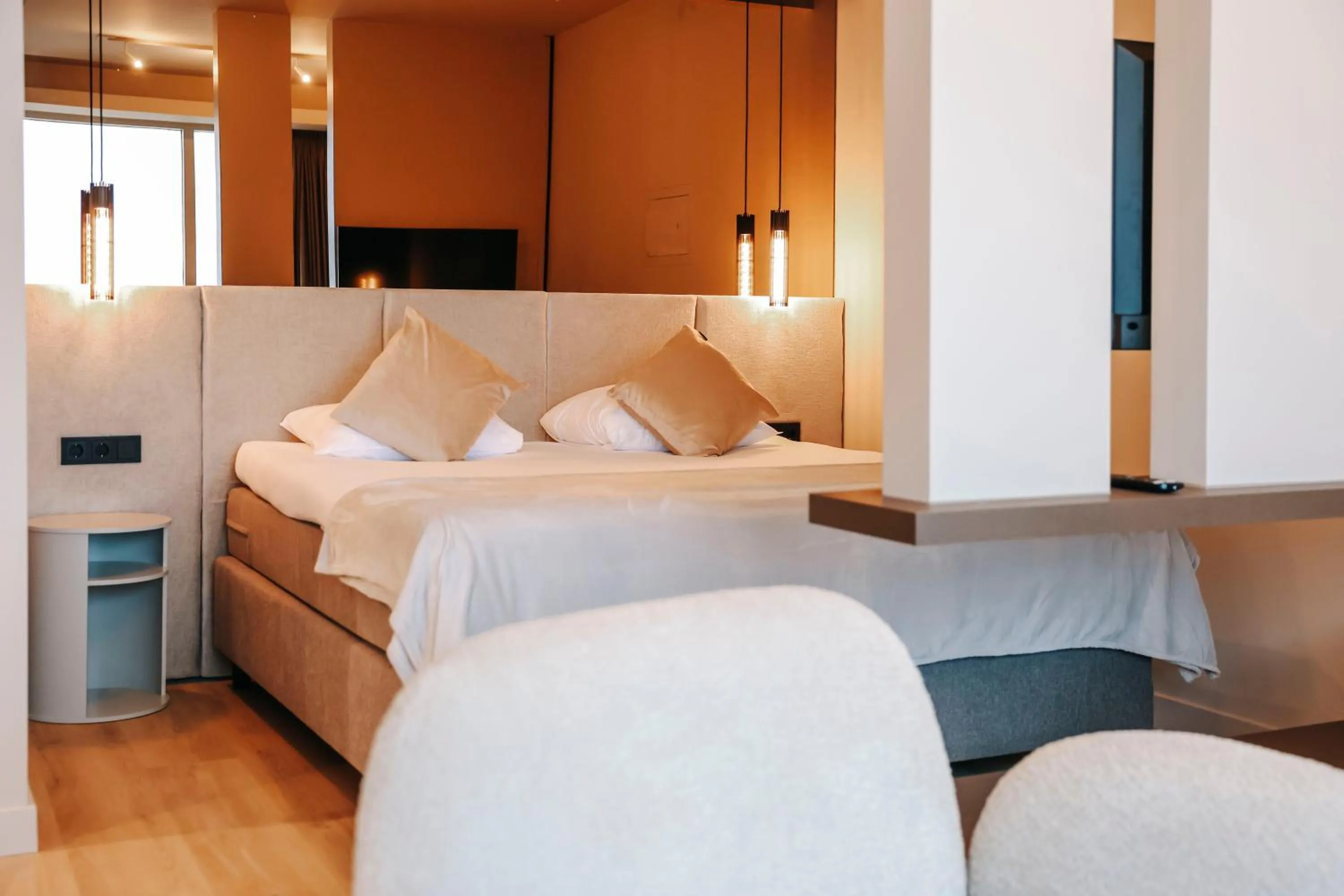 Bed in Palace Hotel Zandvoort