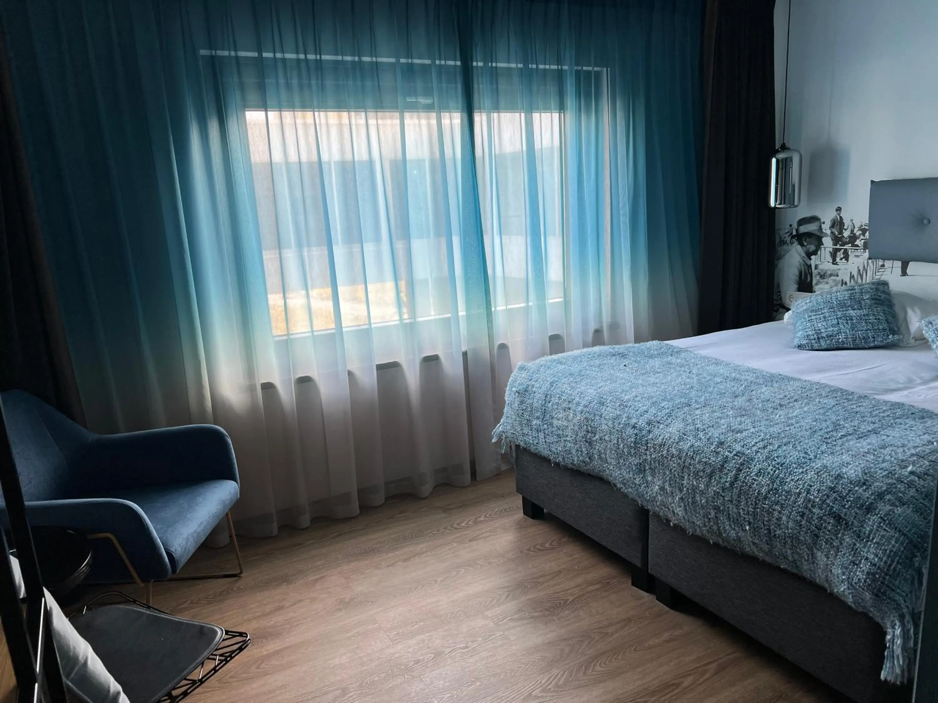 Bedroom, Bed in Palace Hotel Zandvoort