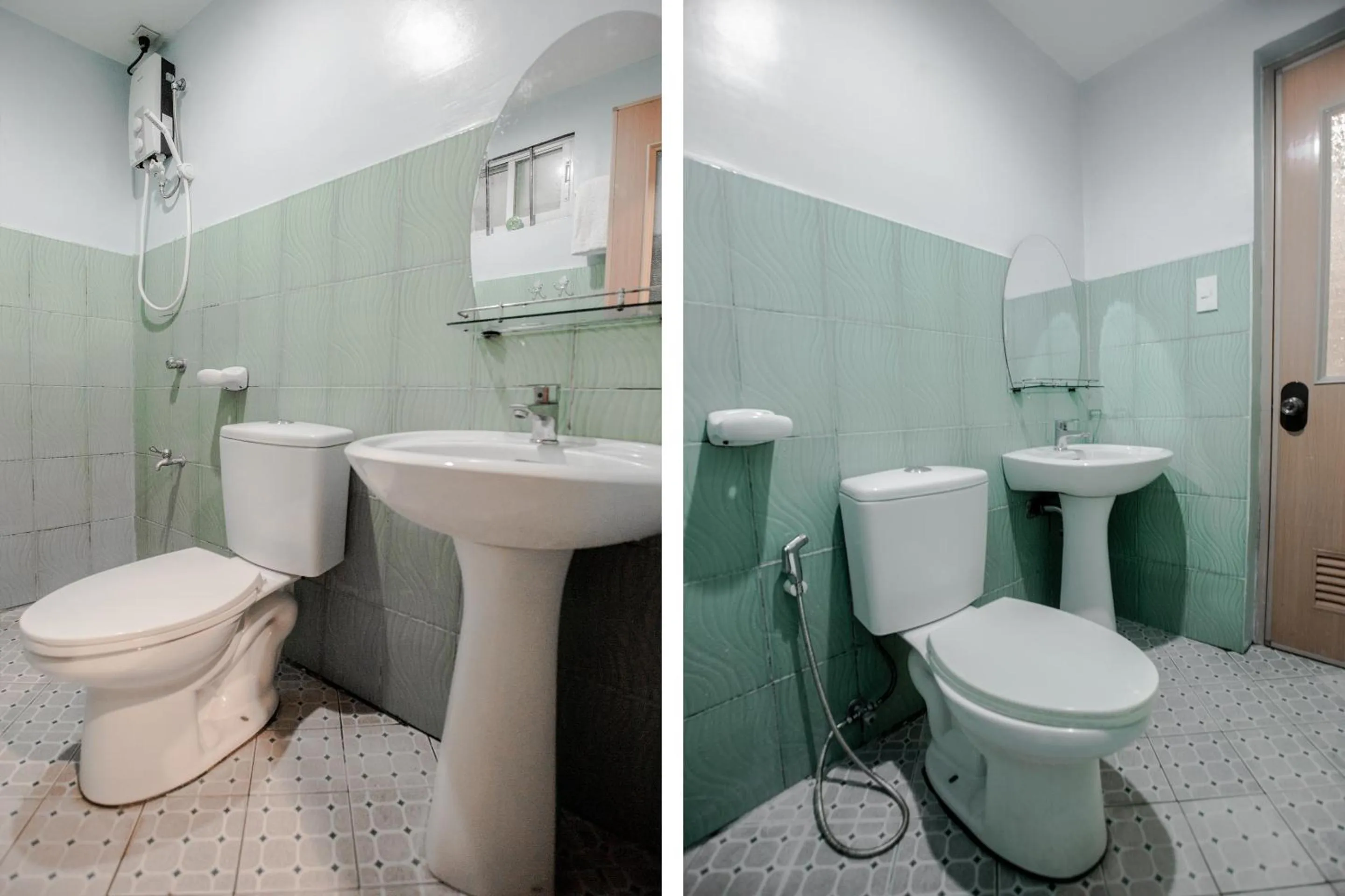 Bathroom in Super OYO 714 Haeinsa Condotel