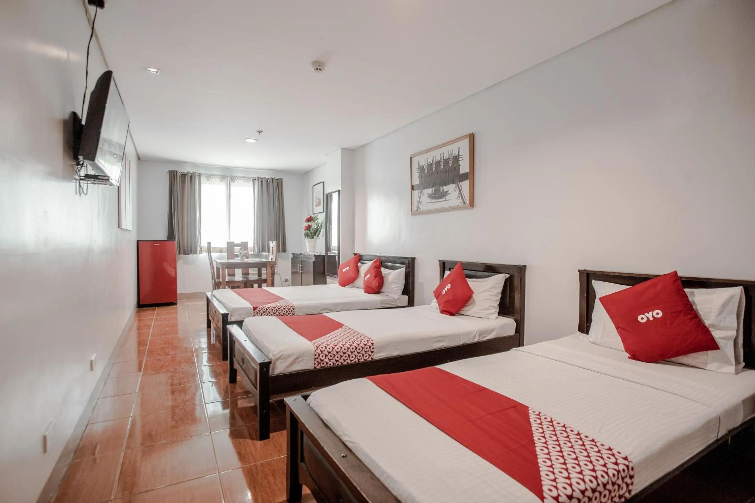 Bedroom, Bed in Super OYO 714 Haeinsa Condotel