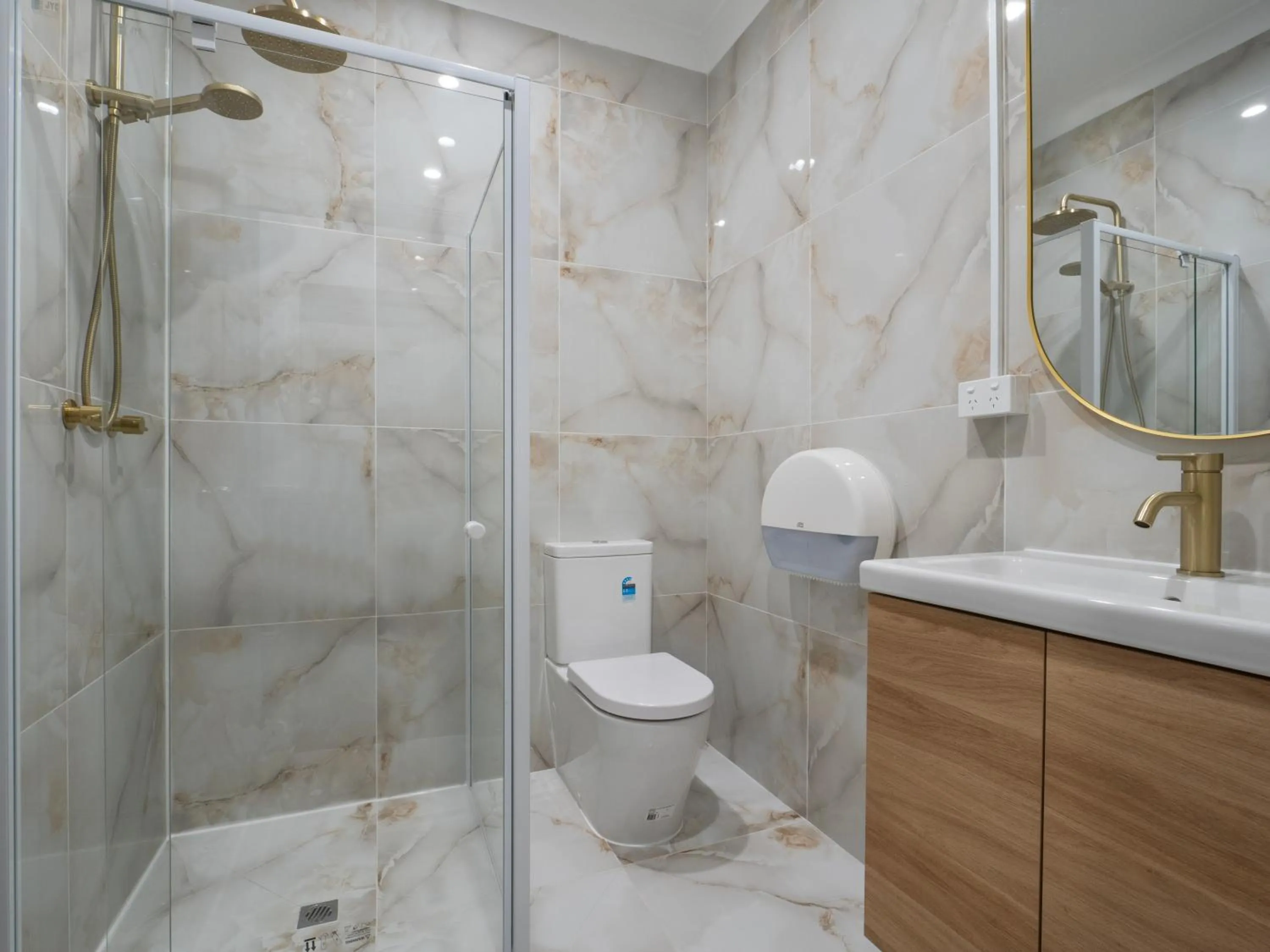 Bathroom in AZZURRO POD HOTEL Darling Harbour- Near ICC