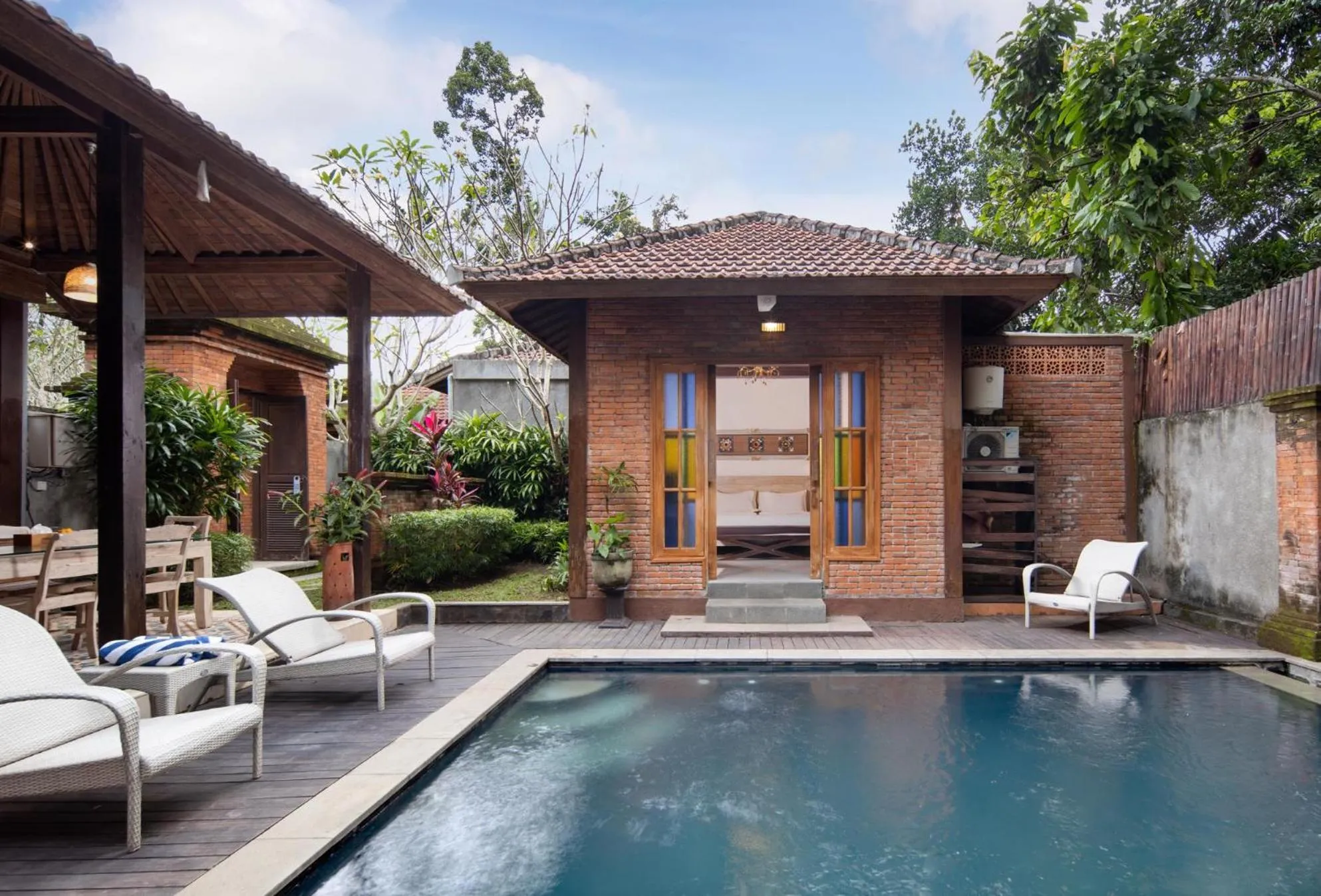 Pool view in Ubud Raya Villa