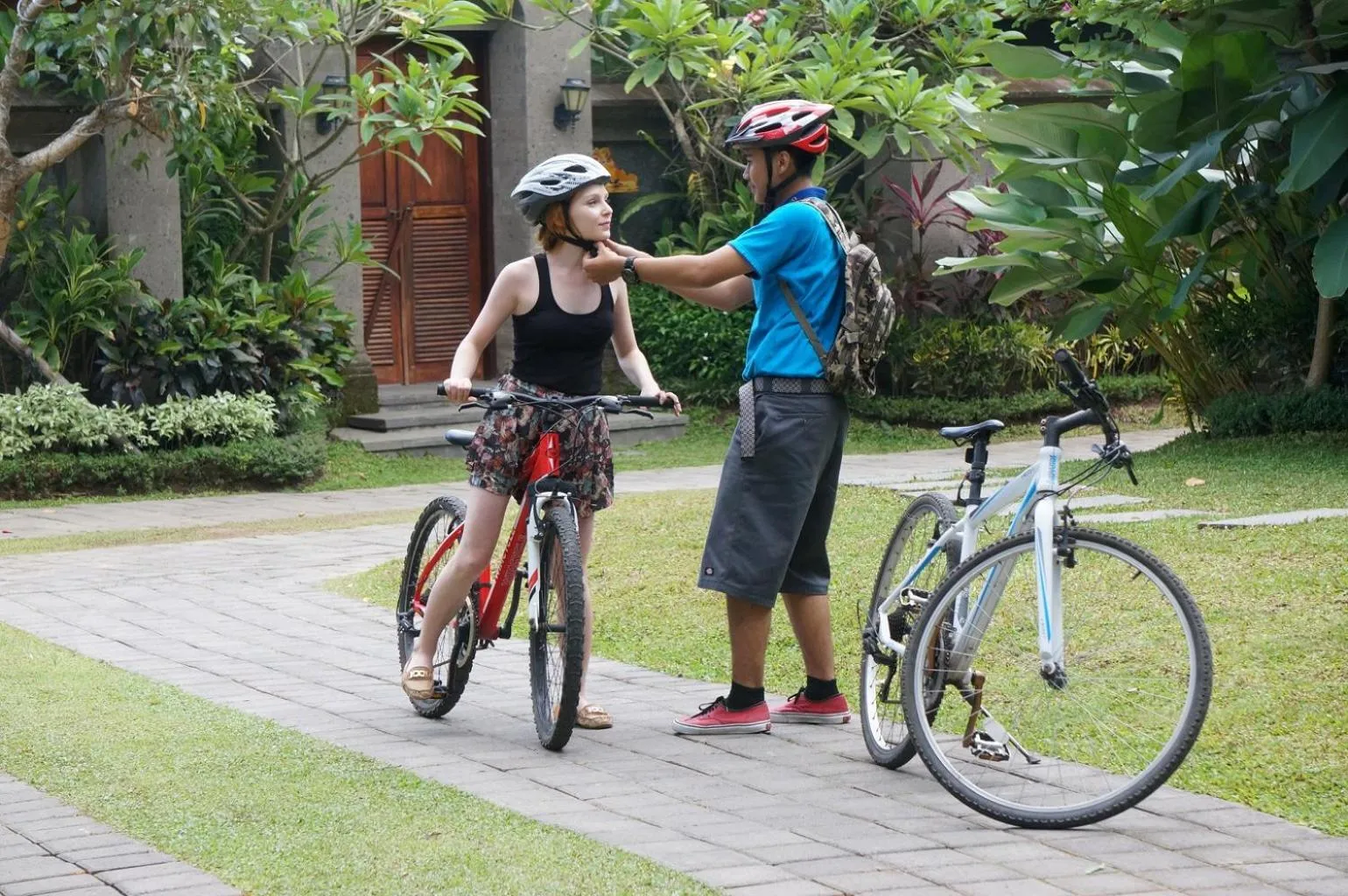 Cycling in Ubud Raya Villa