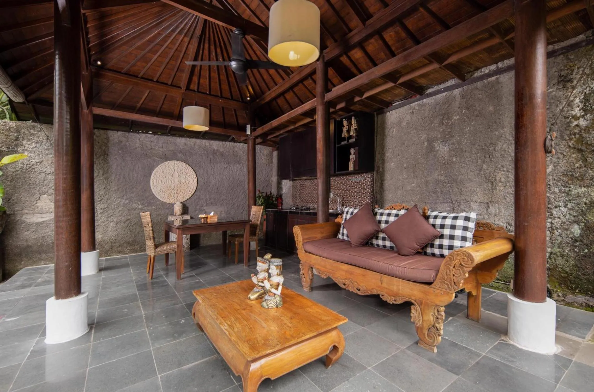Living room in Ubud Raya Villa