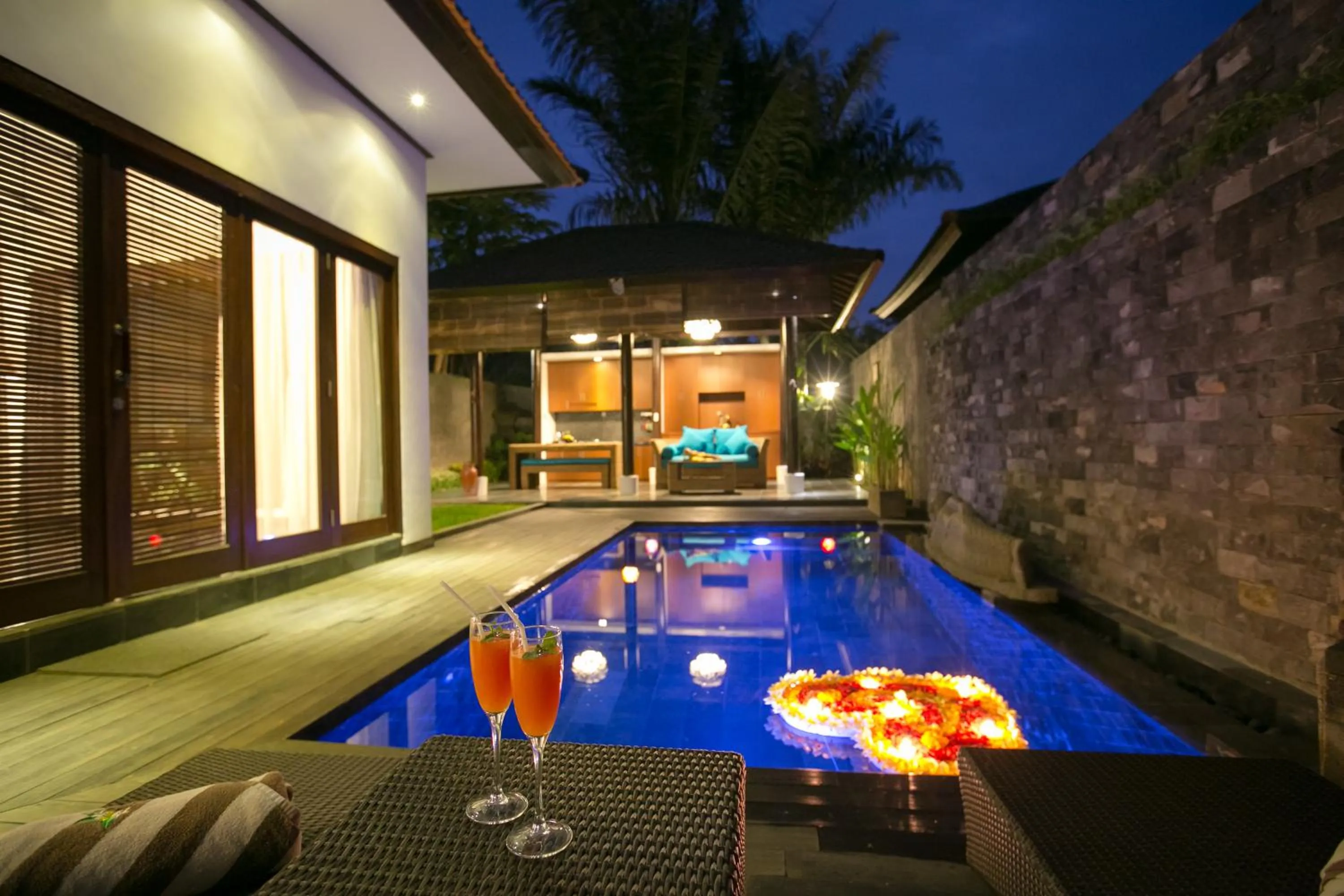 Pool view in Ubud Raya Villa
