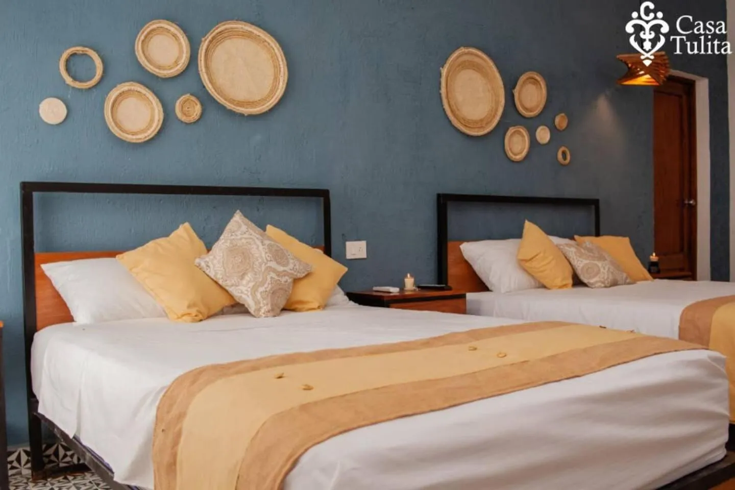 Bed in Casa Tulita Valladolid
