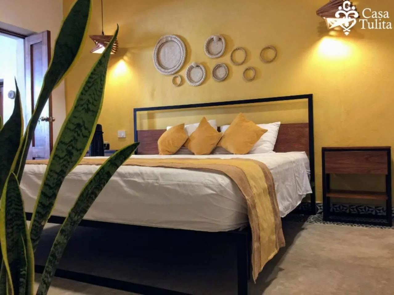 Bed in Casa Tulita Valladolid