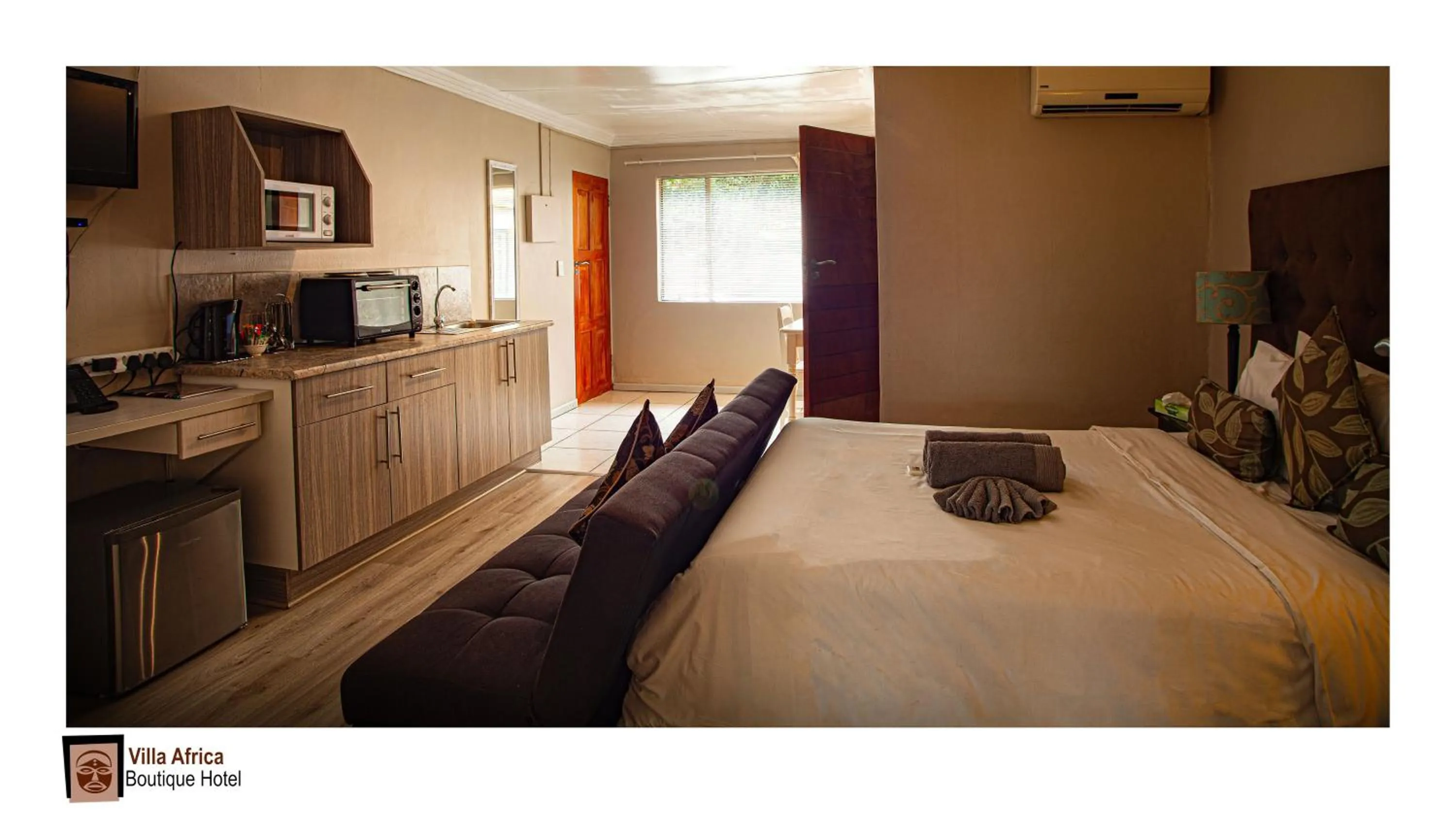 Bed in Villa Africa Boutique Hotel & Spa