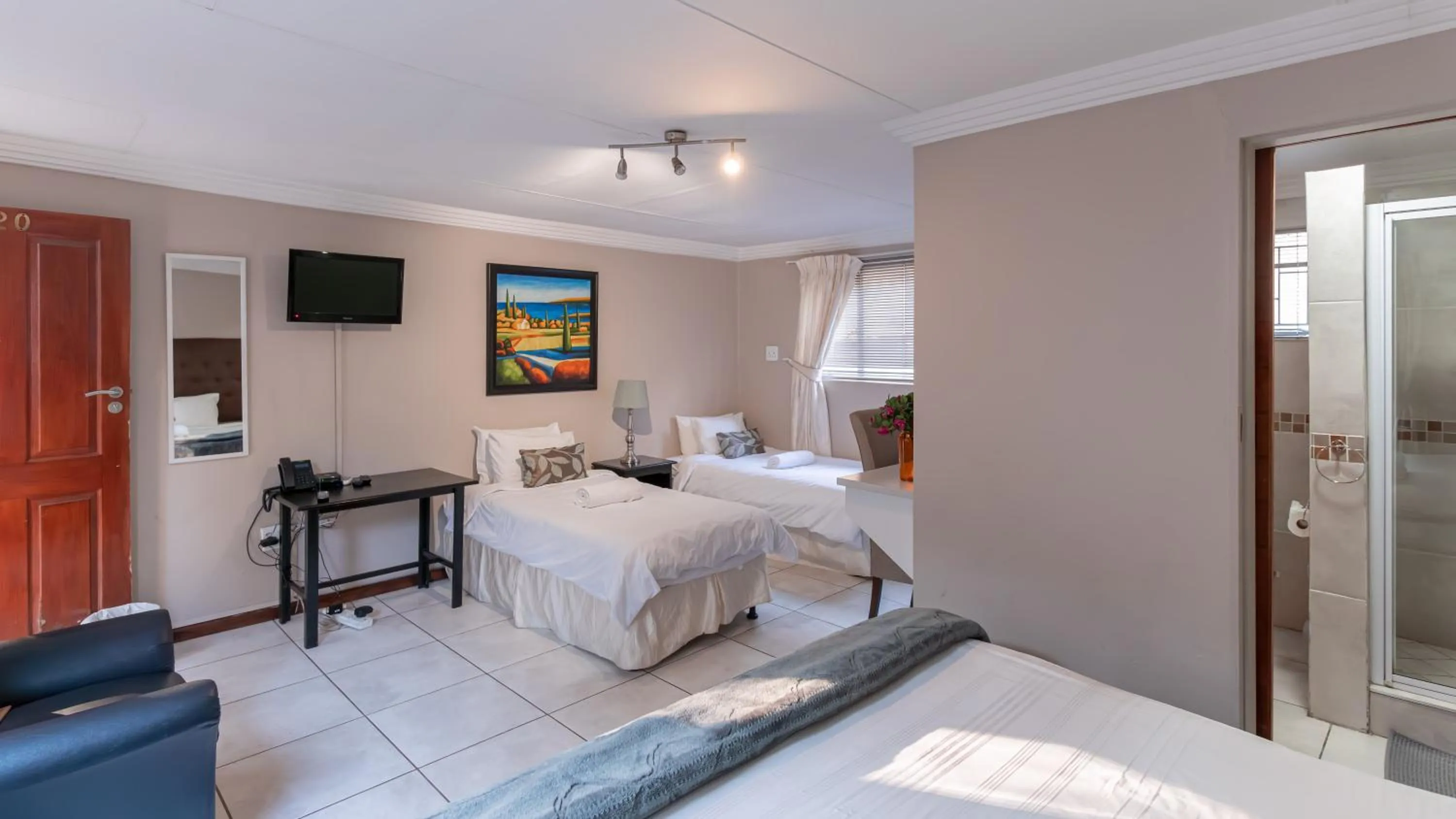 Bed in Villa Africa Boutique Hotel & Spa