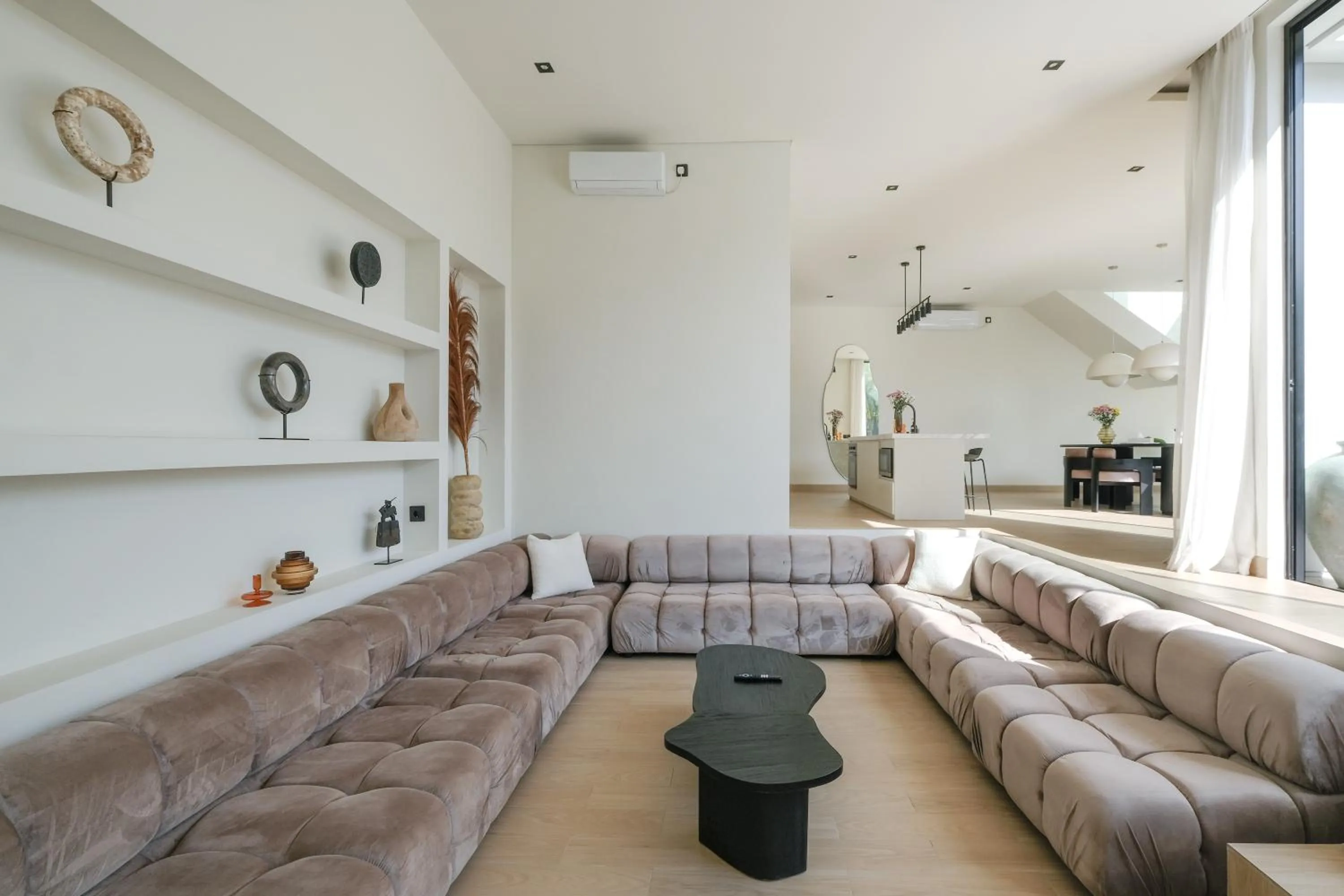 Living room in Villa Yuna