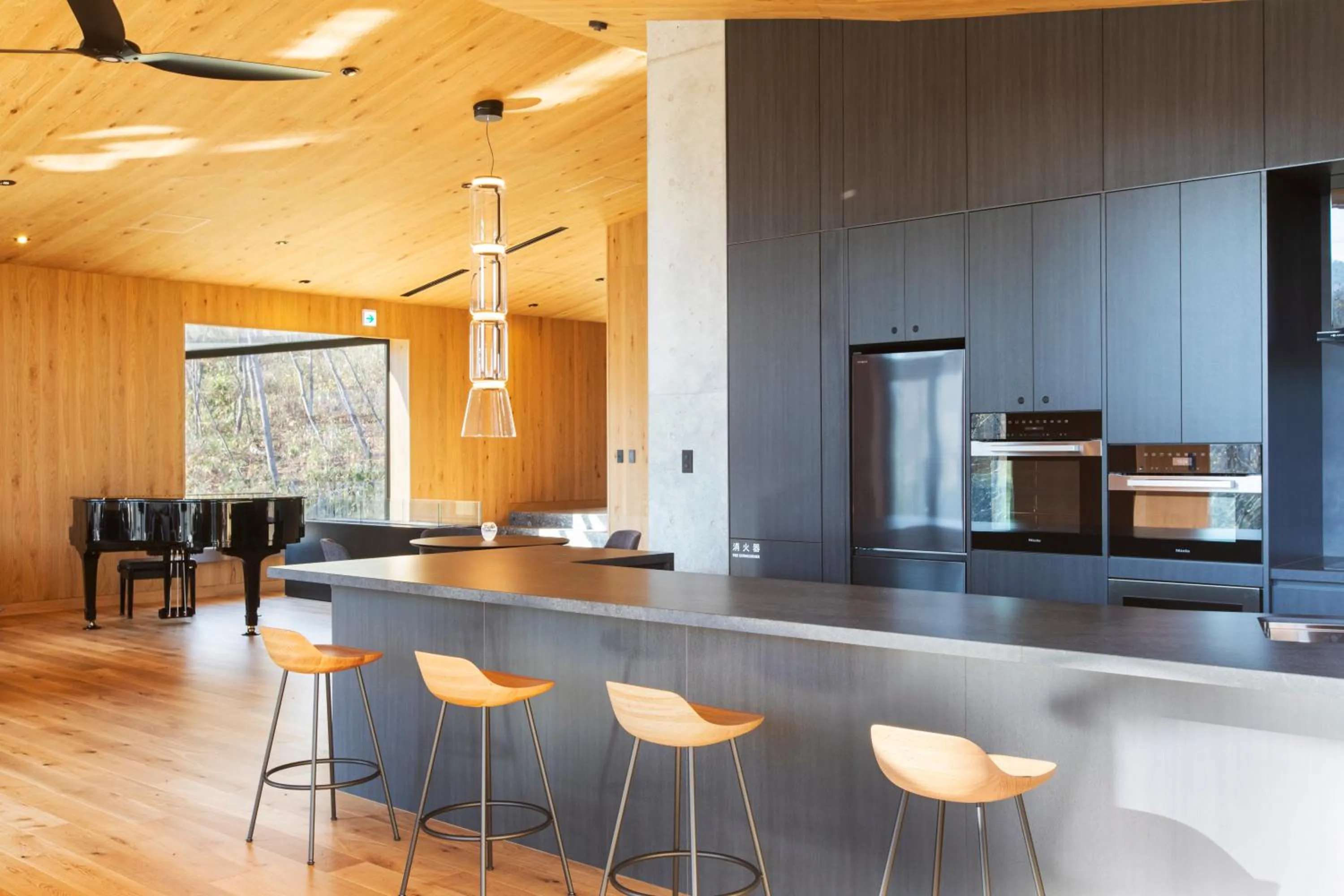 Kitchen or kitchenette in Tsubasa Chalet at Hanaridge