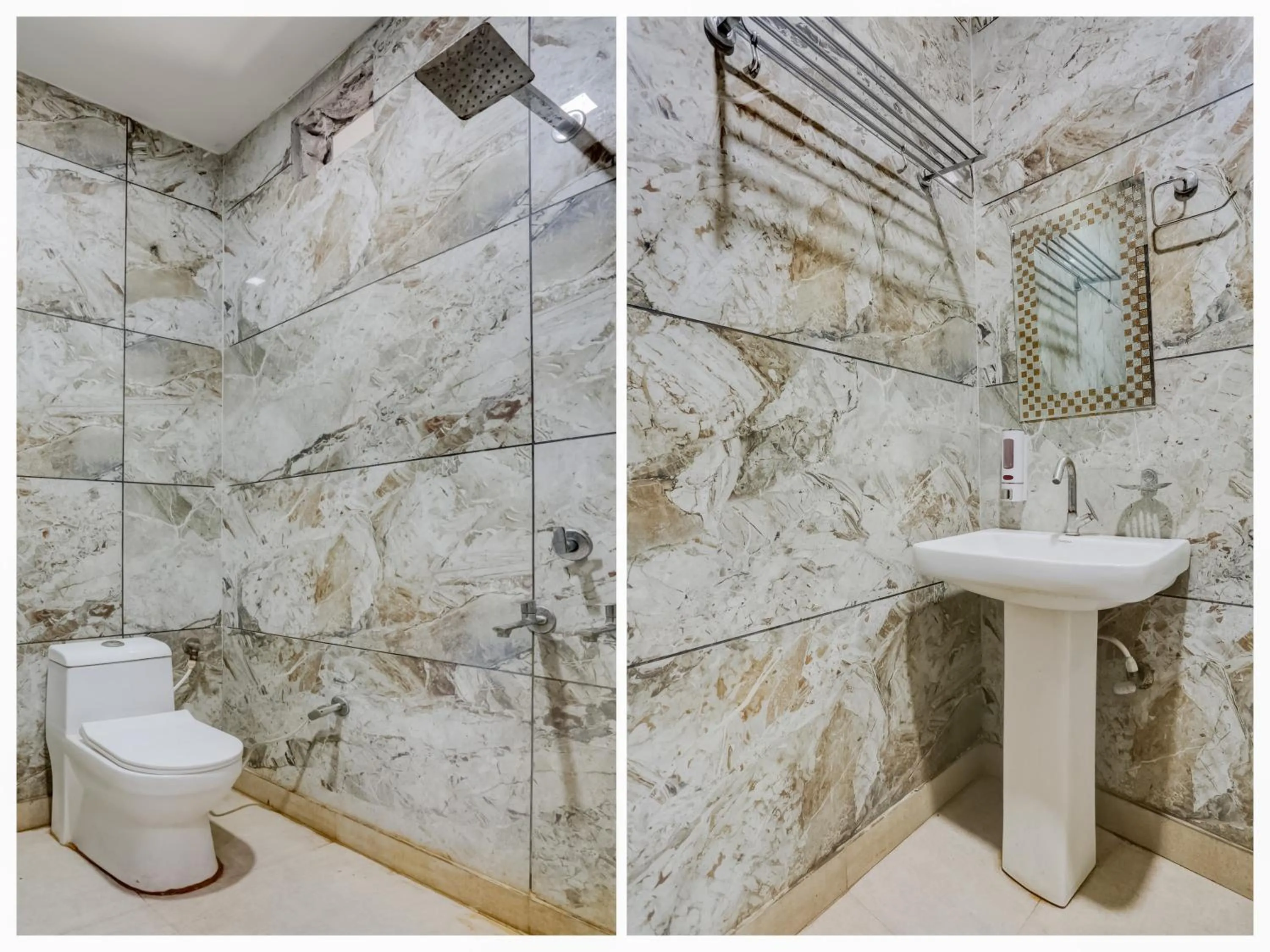 Bathroom in Collection O Mukur Hotel And Restaurant