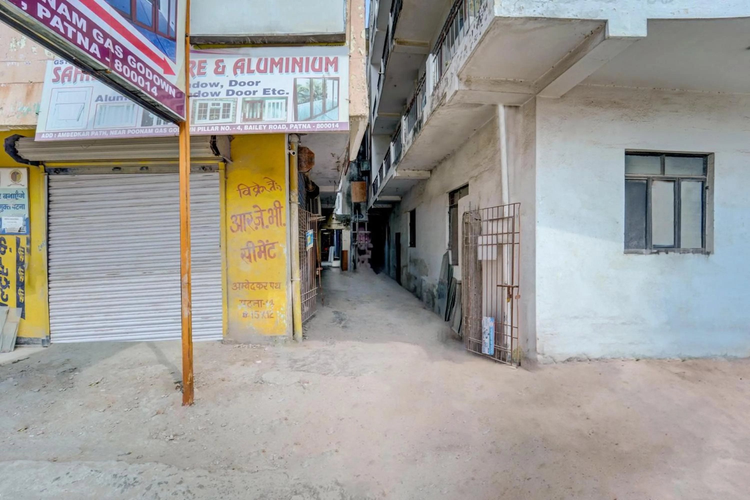 Facade/entrance in Hotel O The Olive Stay