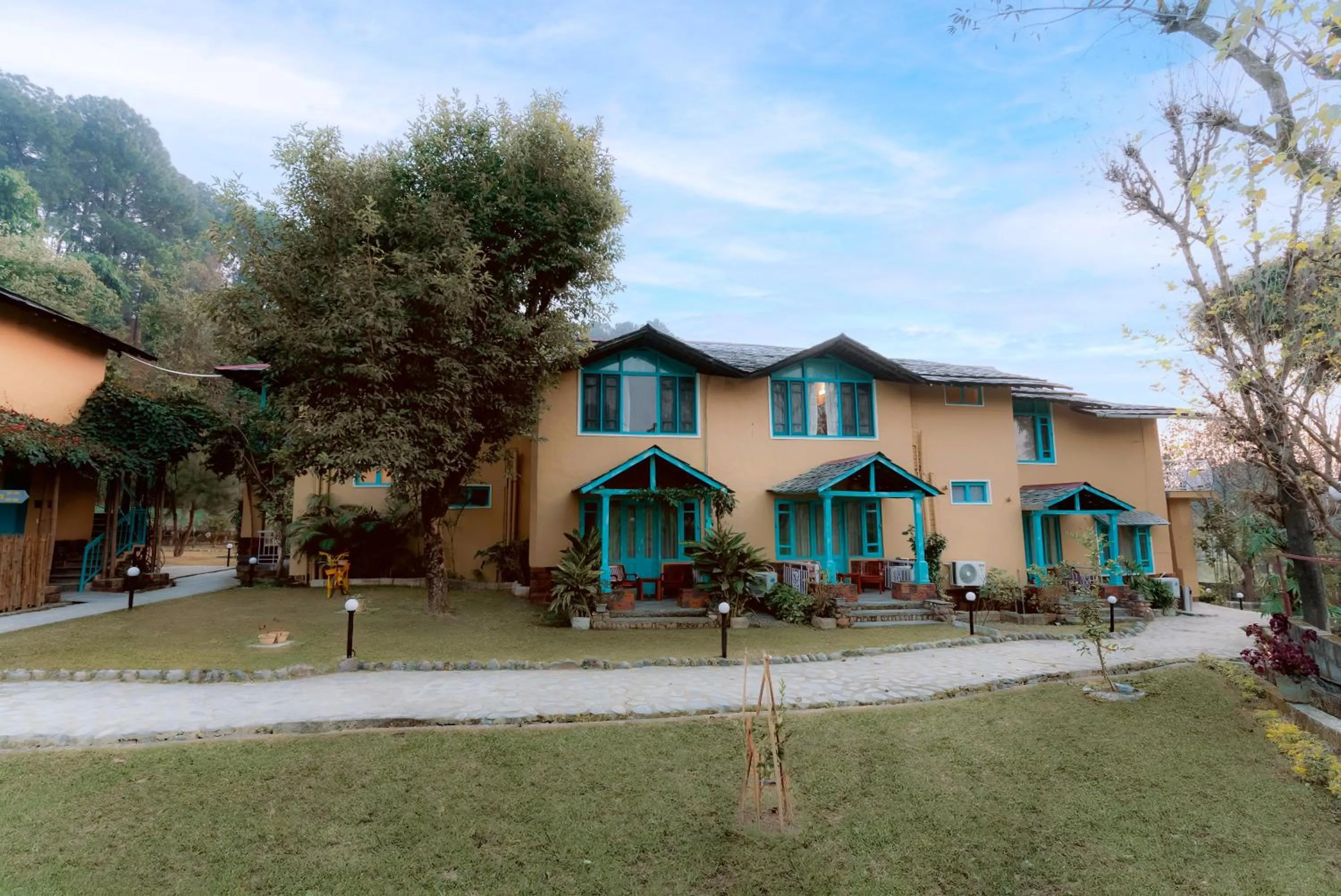 Property building in Tree of Life Birdsong Chalets , Dharamshala