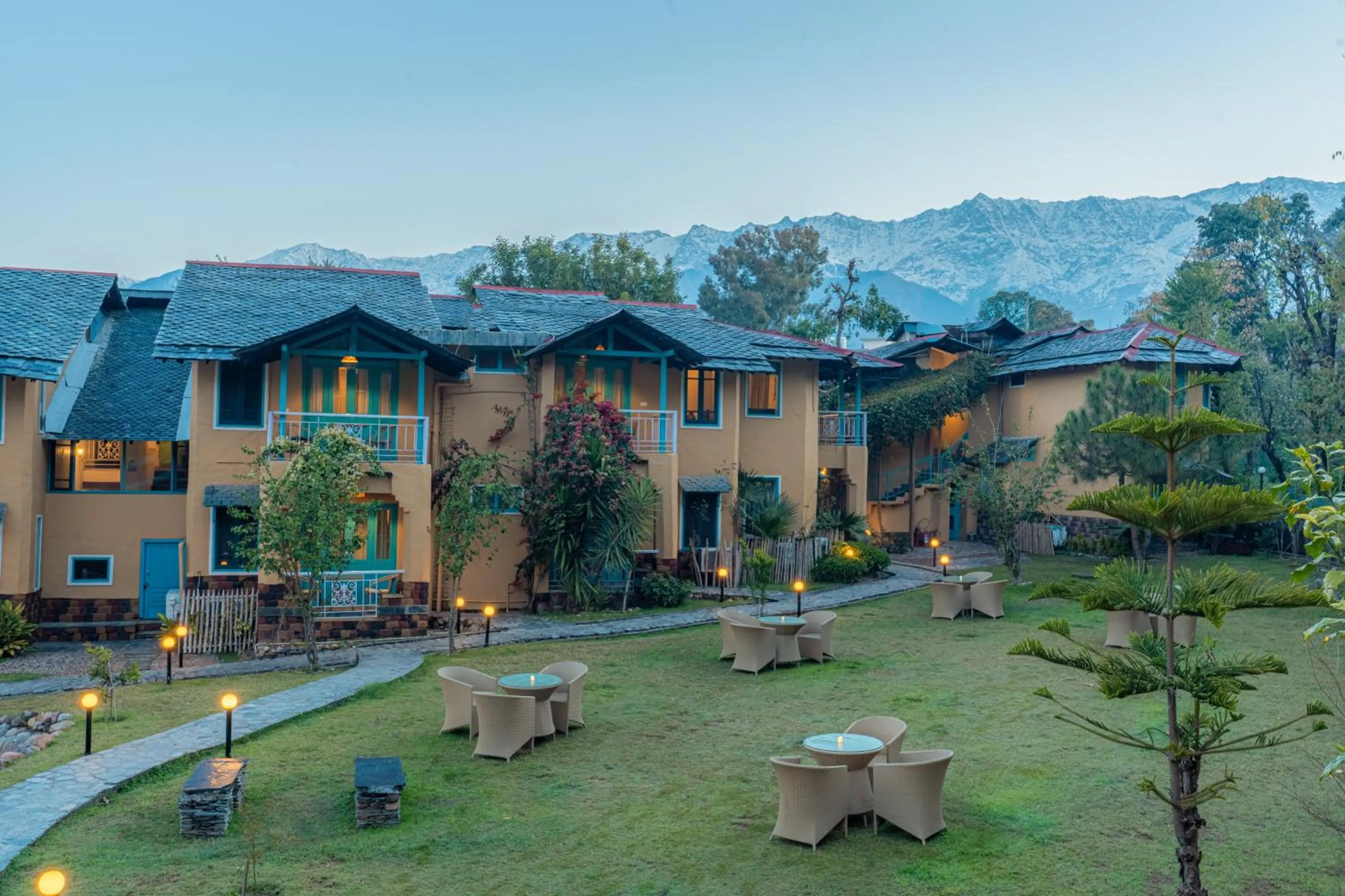 Property building in Tree of Life Birdsong Chalets , Dharamshala