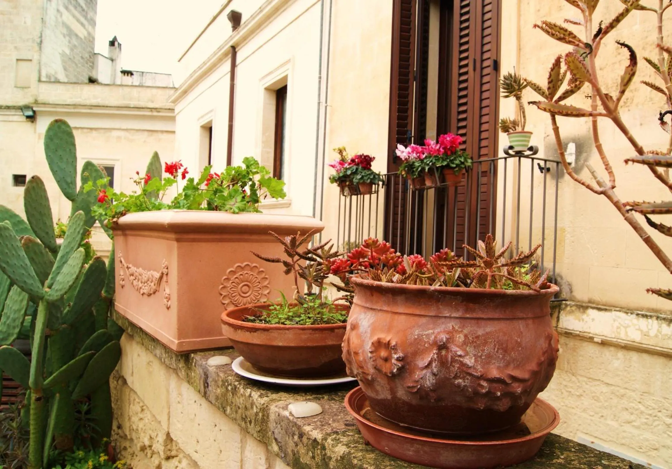 Decorative detail in B&B Demetra Appartamenti