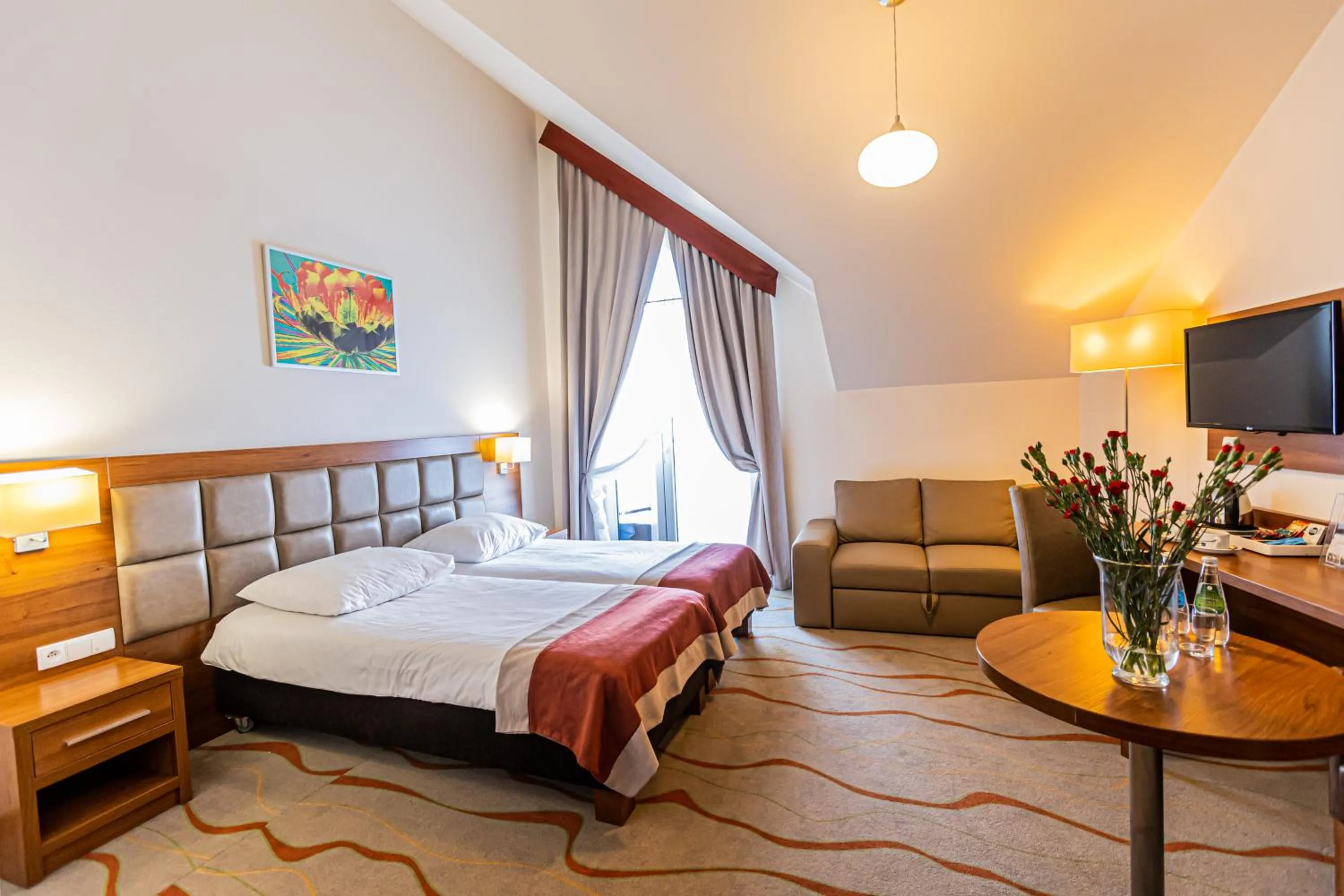 Photo of the whole room, Bed in Hotel Olivia Medical SPA