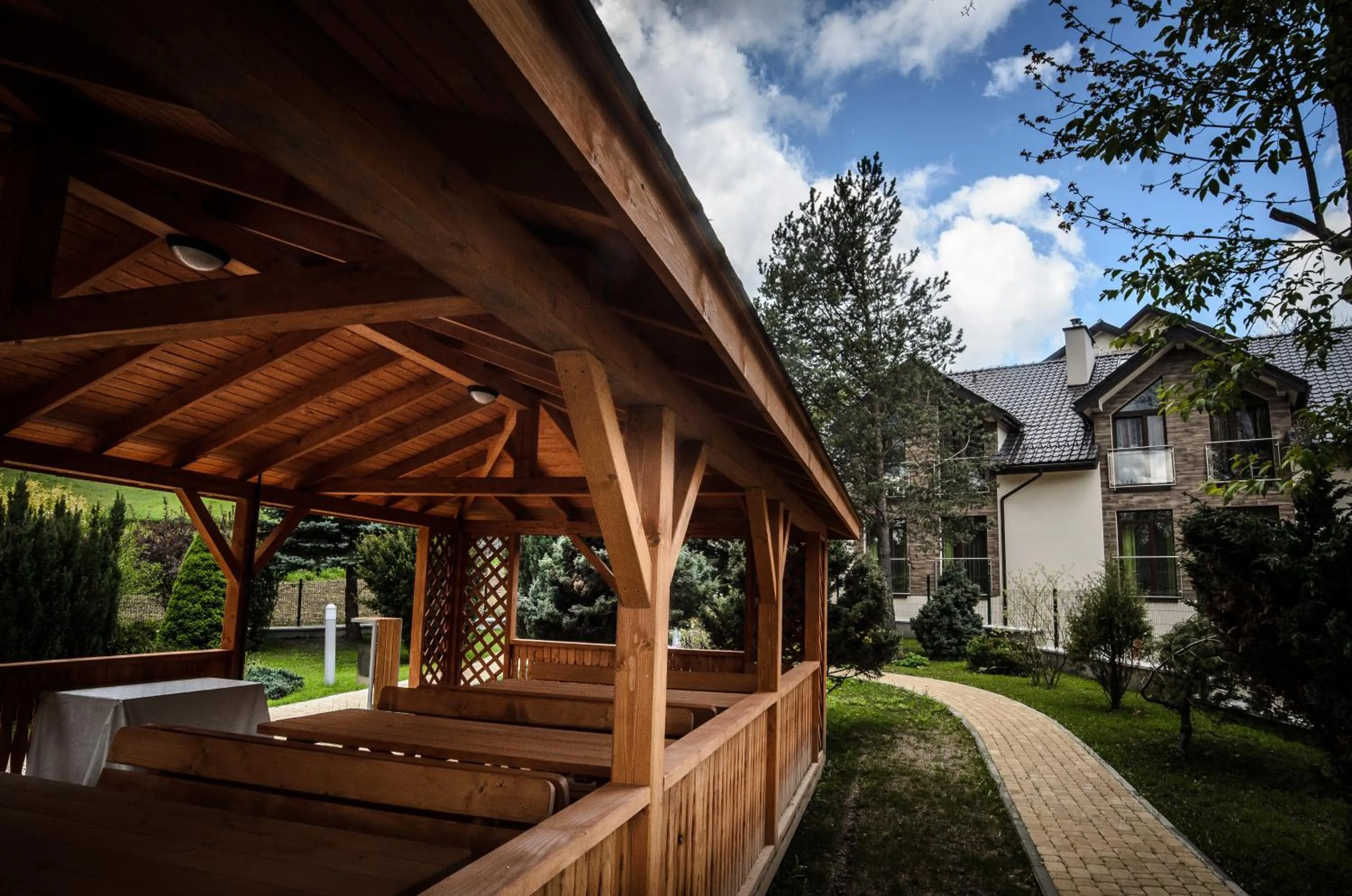 Garden in Hotel Olivia Medical SPA