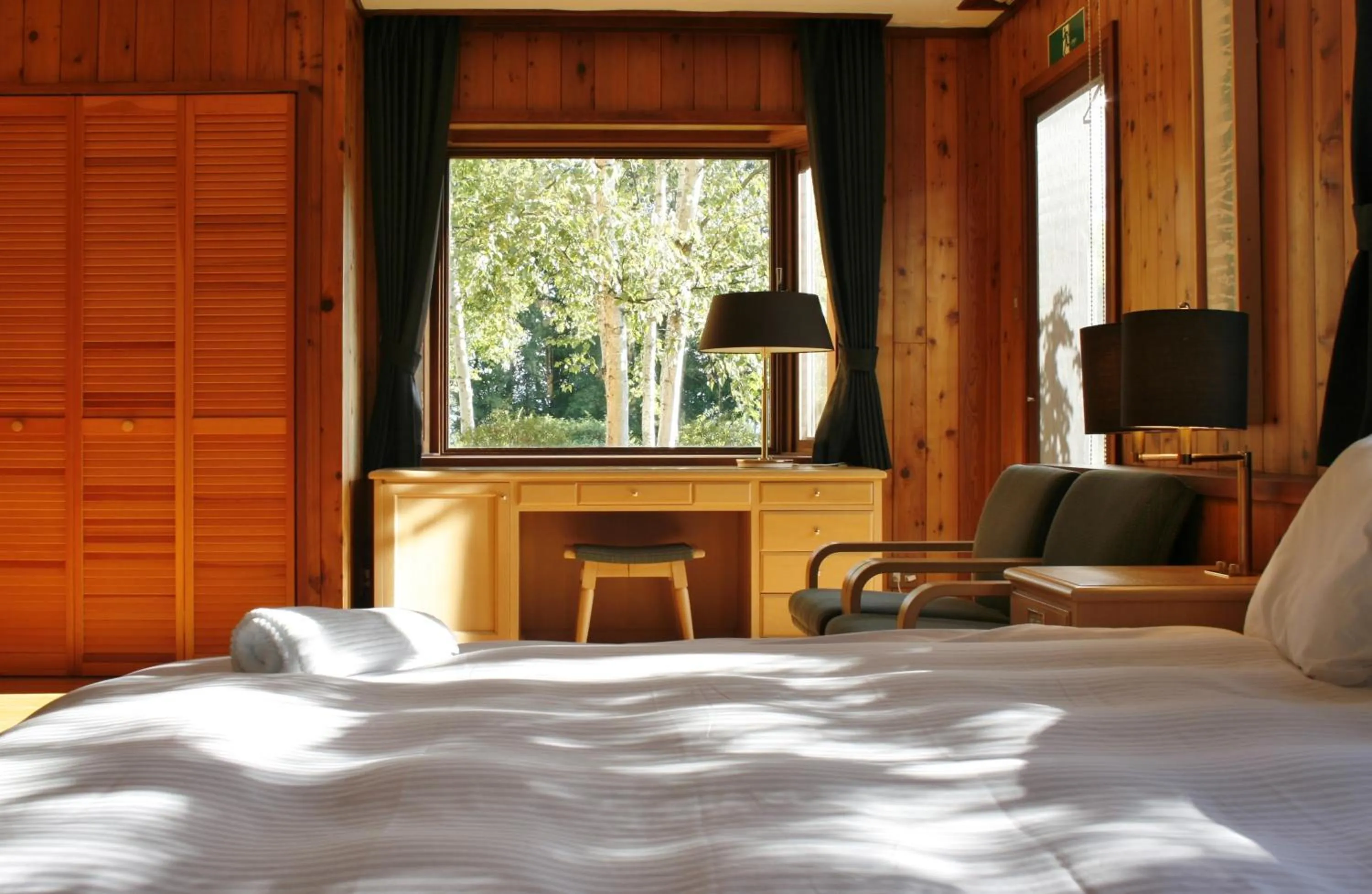 Bedroom, Bed in Lakehouse At Toyako