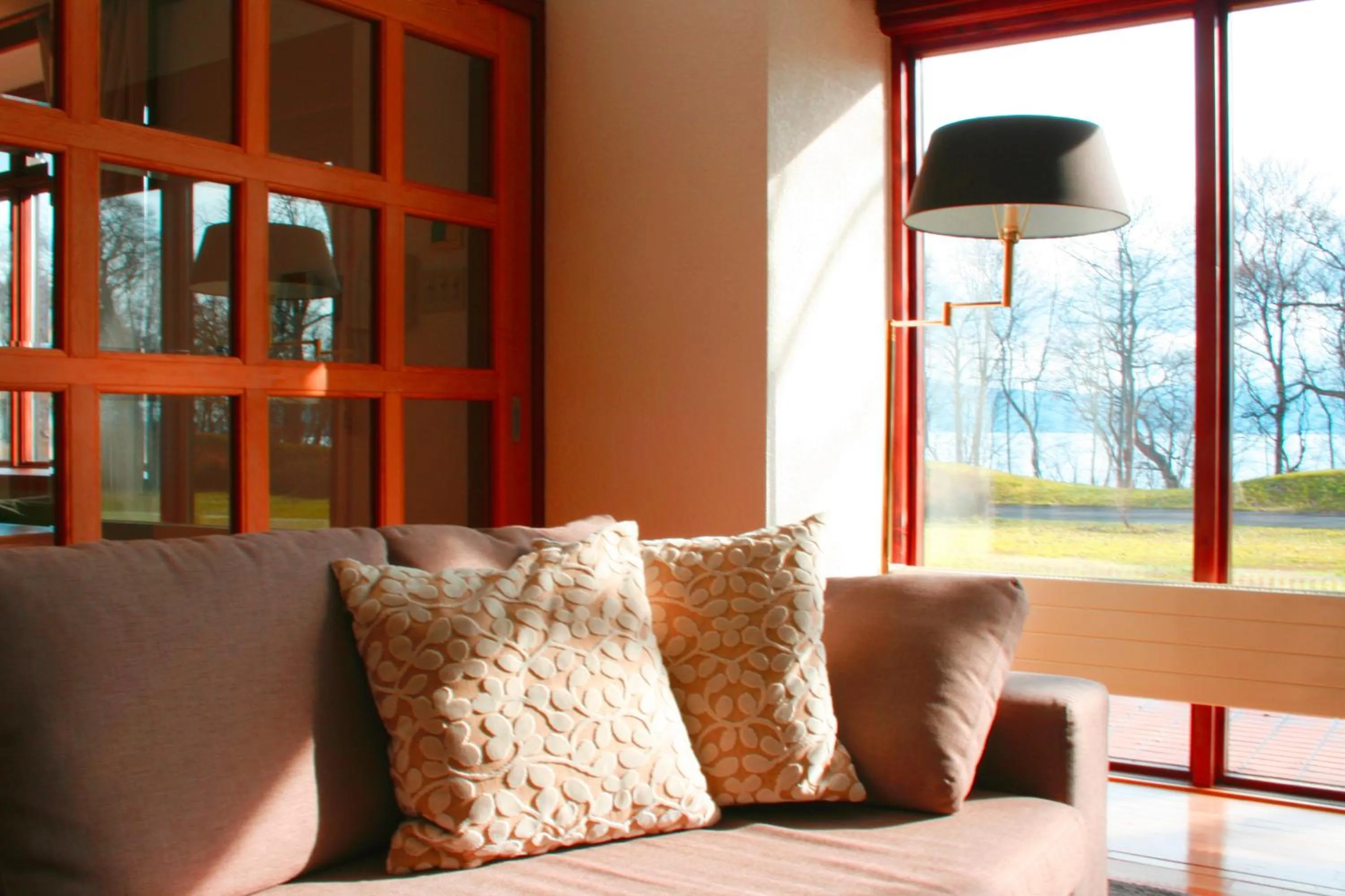 Living room in Lakehouse At Toyako