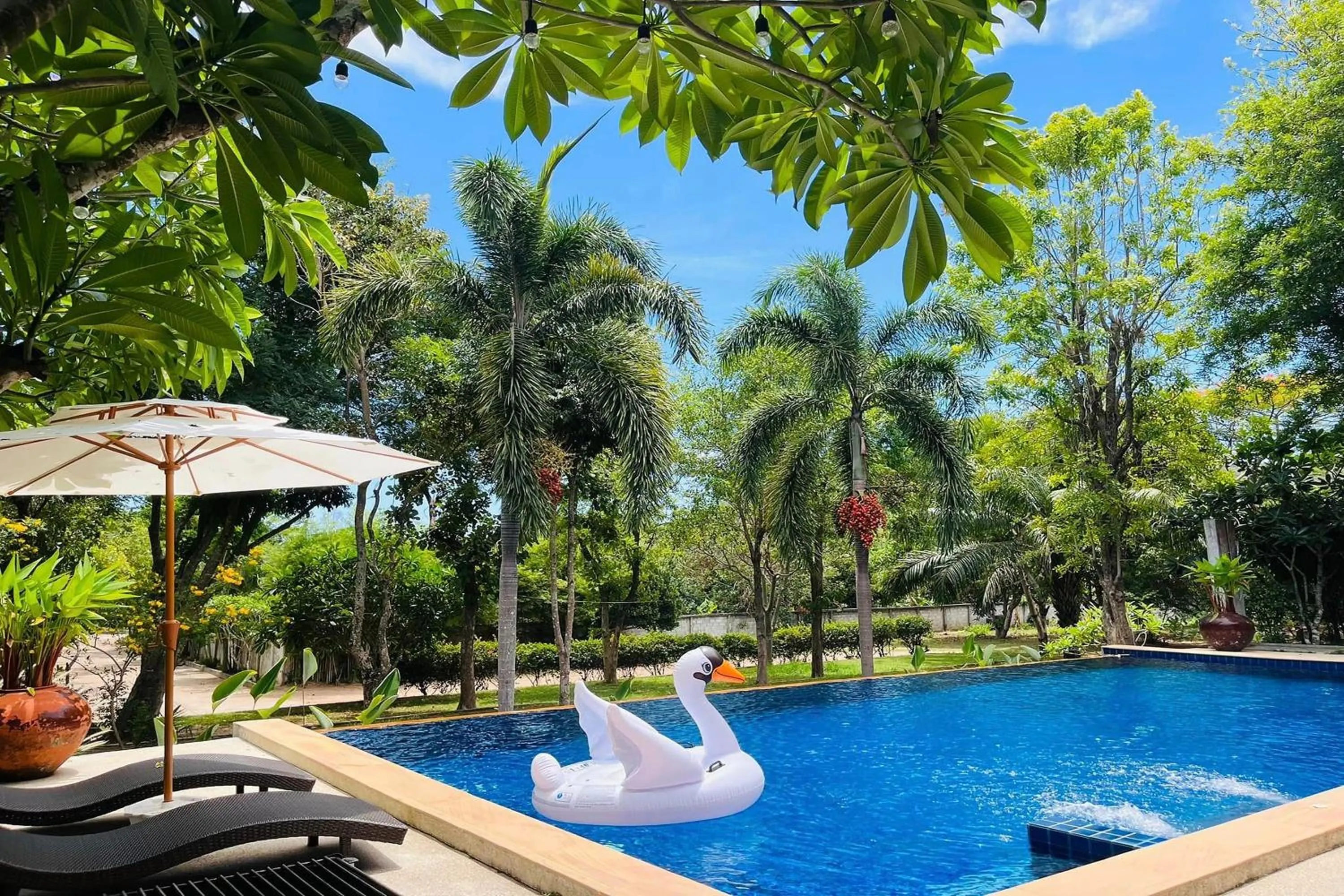 Swimming pool in SS pool villa hills