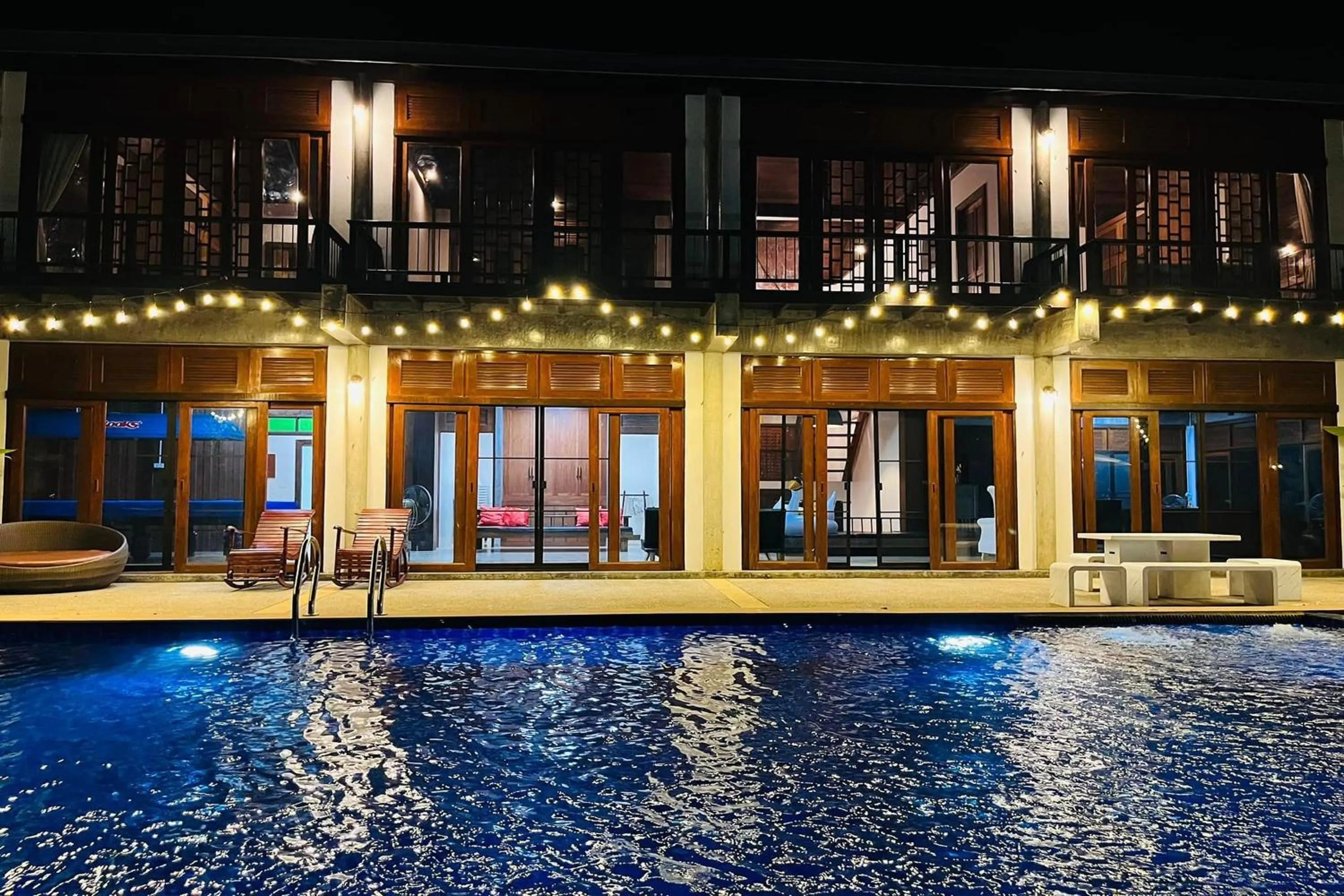 Pool view in SS pool villa hills