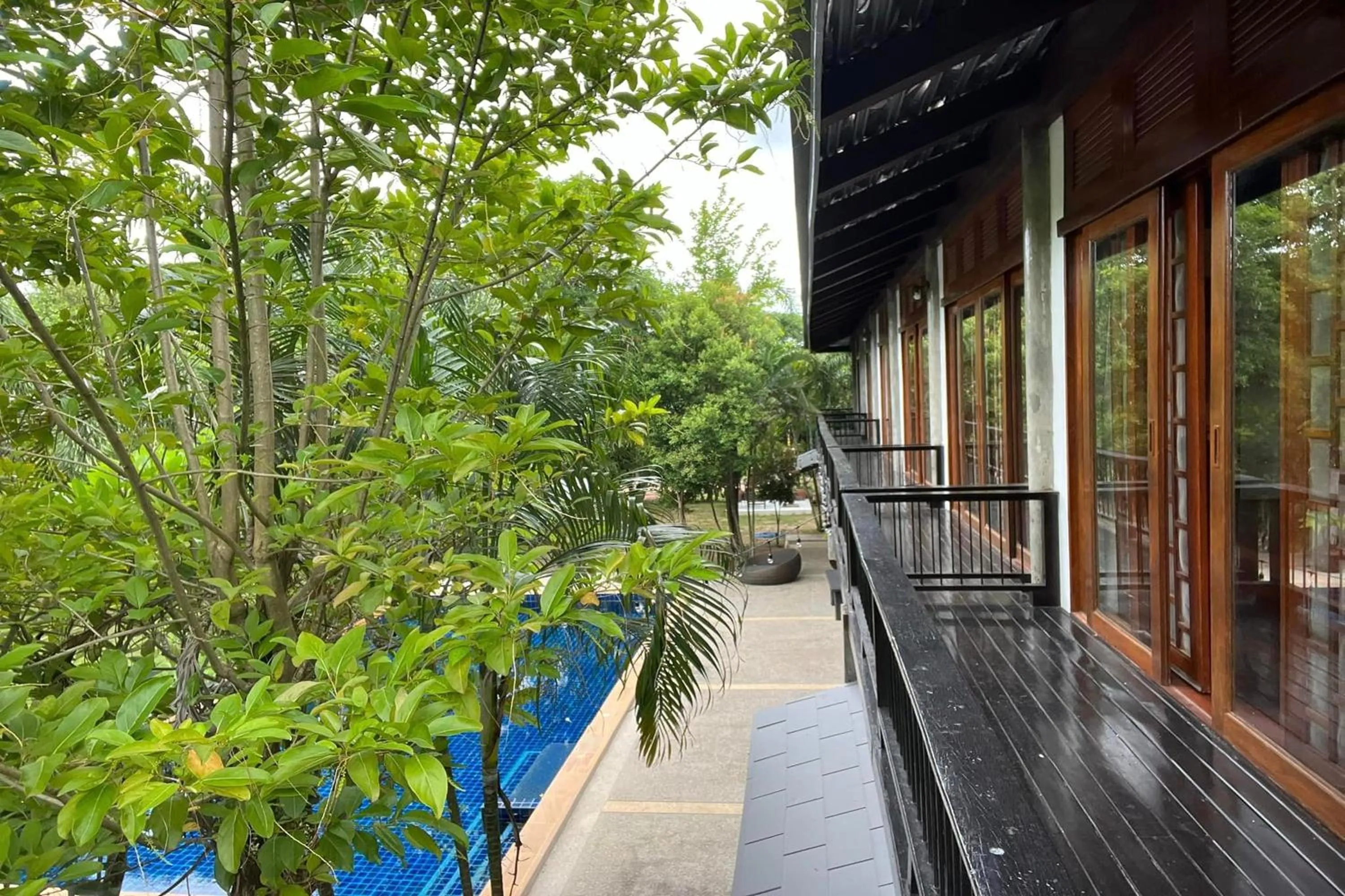 Balcony/Terrace in SS pool villa hills