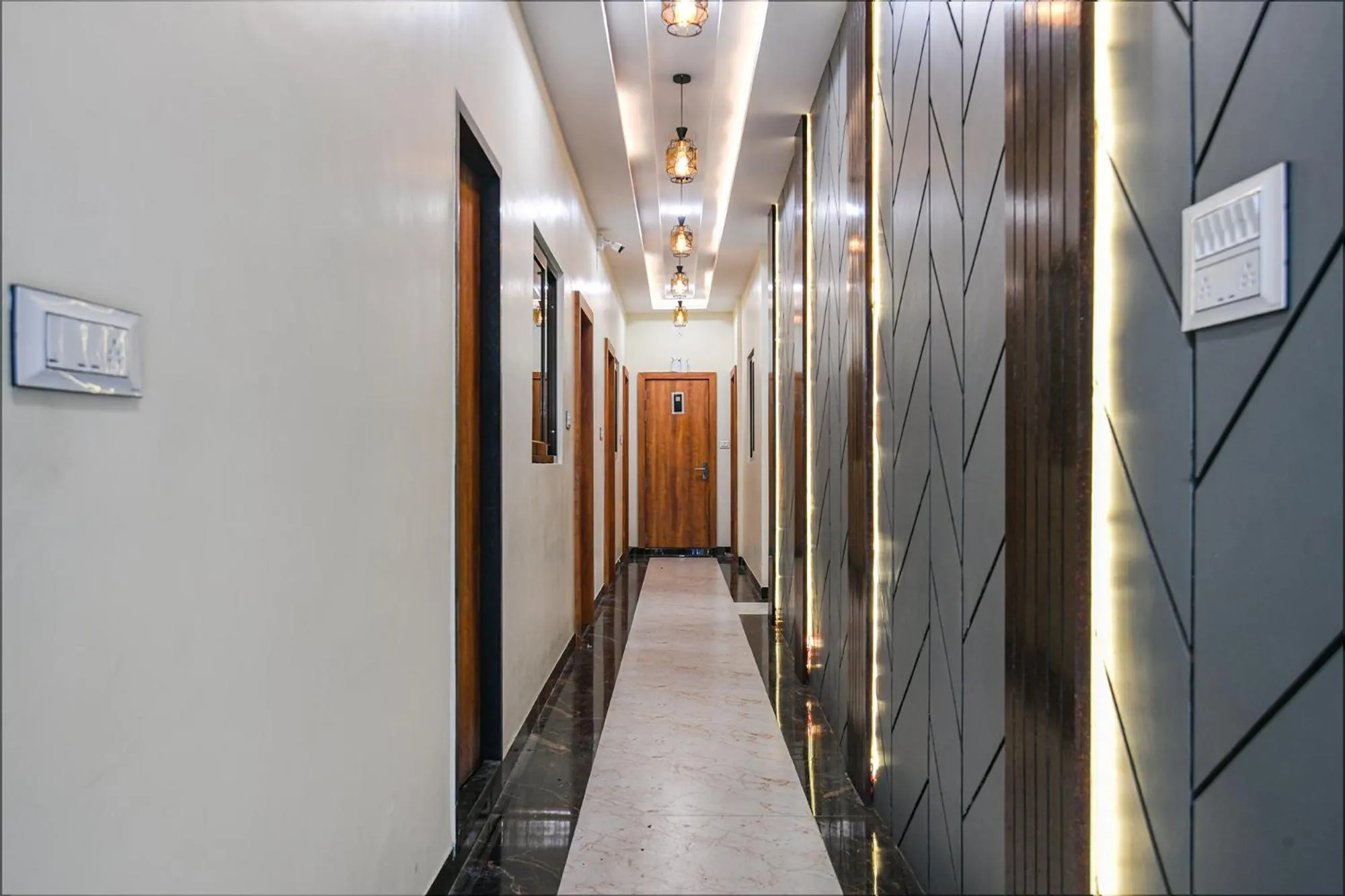 Lobby or reception in FabHotel Orbit Homestay