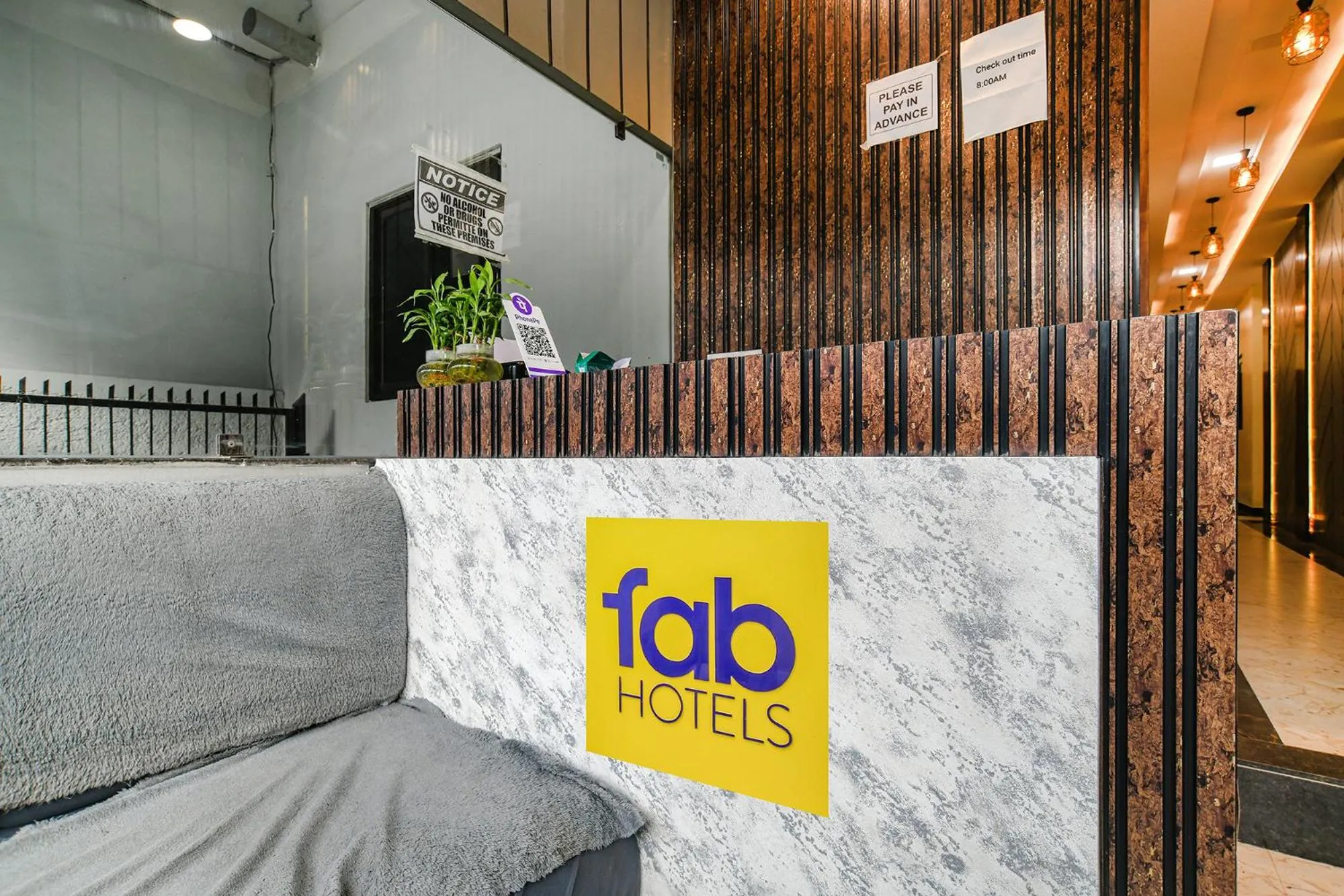 Lobby or reception in FabHotel Orbit Homestay