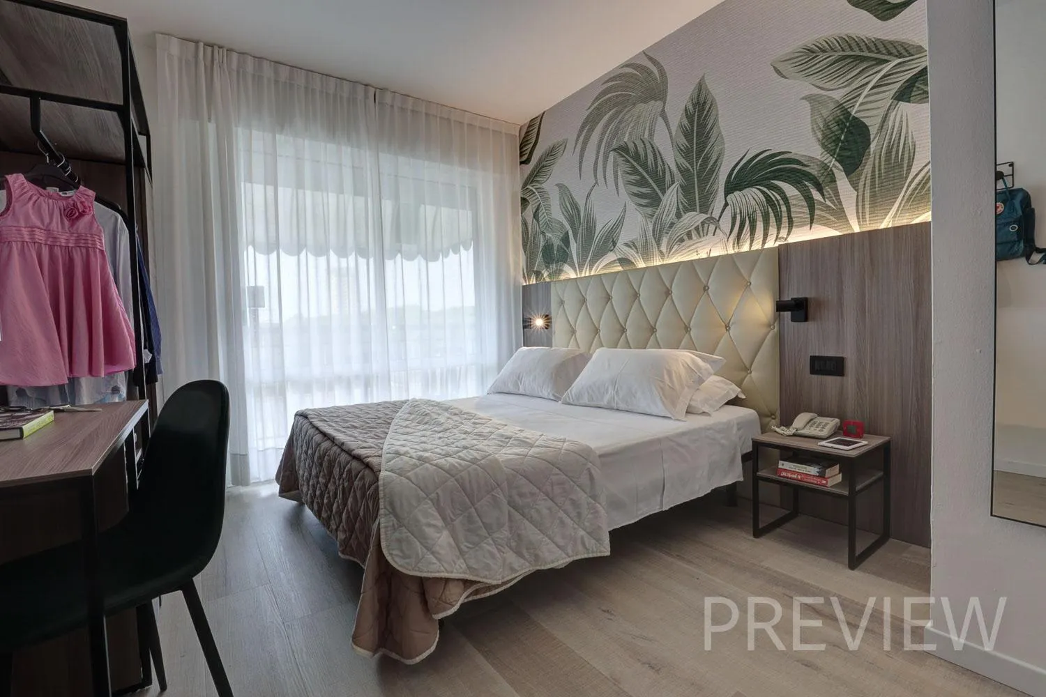 Bed in Hotel Picobello Pineta