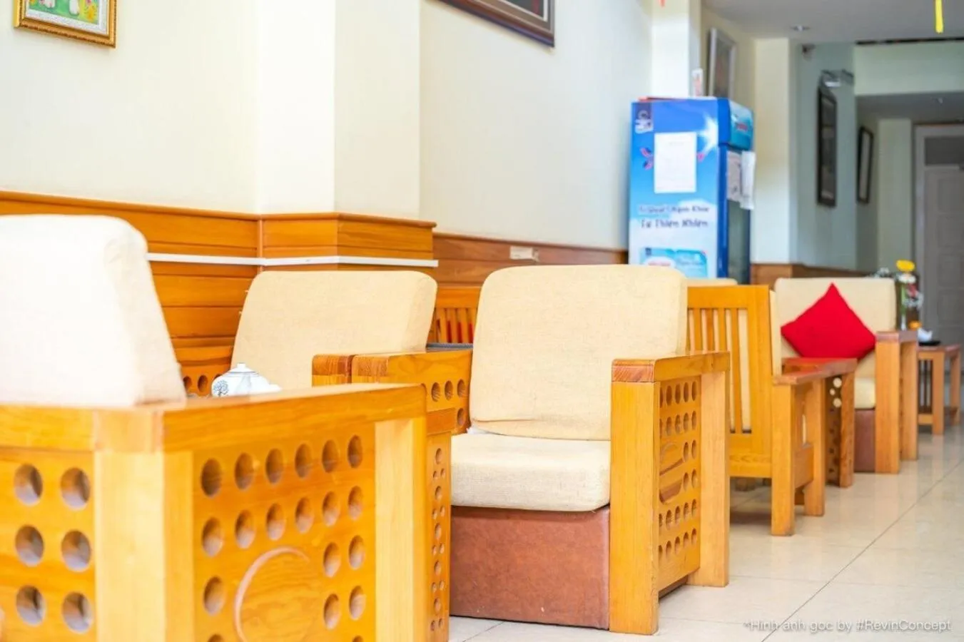 Living room in BÁCH AN LẠC HOTEL