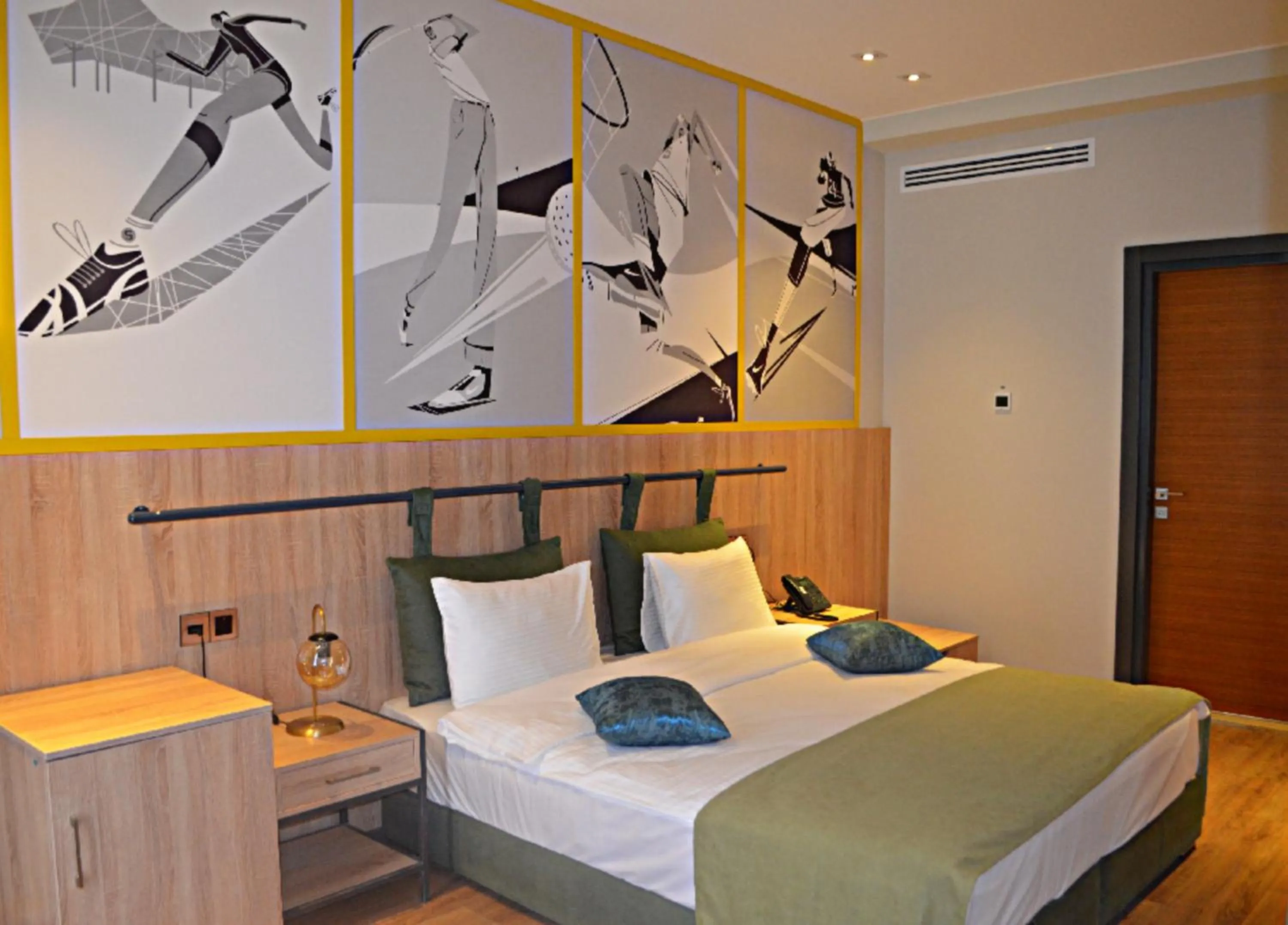 Bed in Arena Sport Hotel